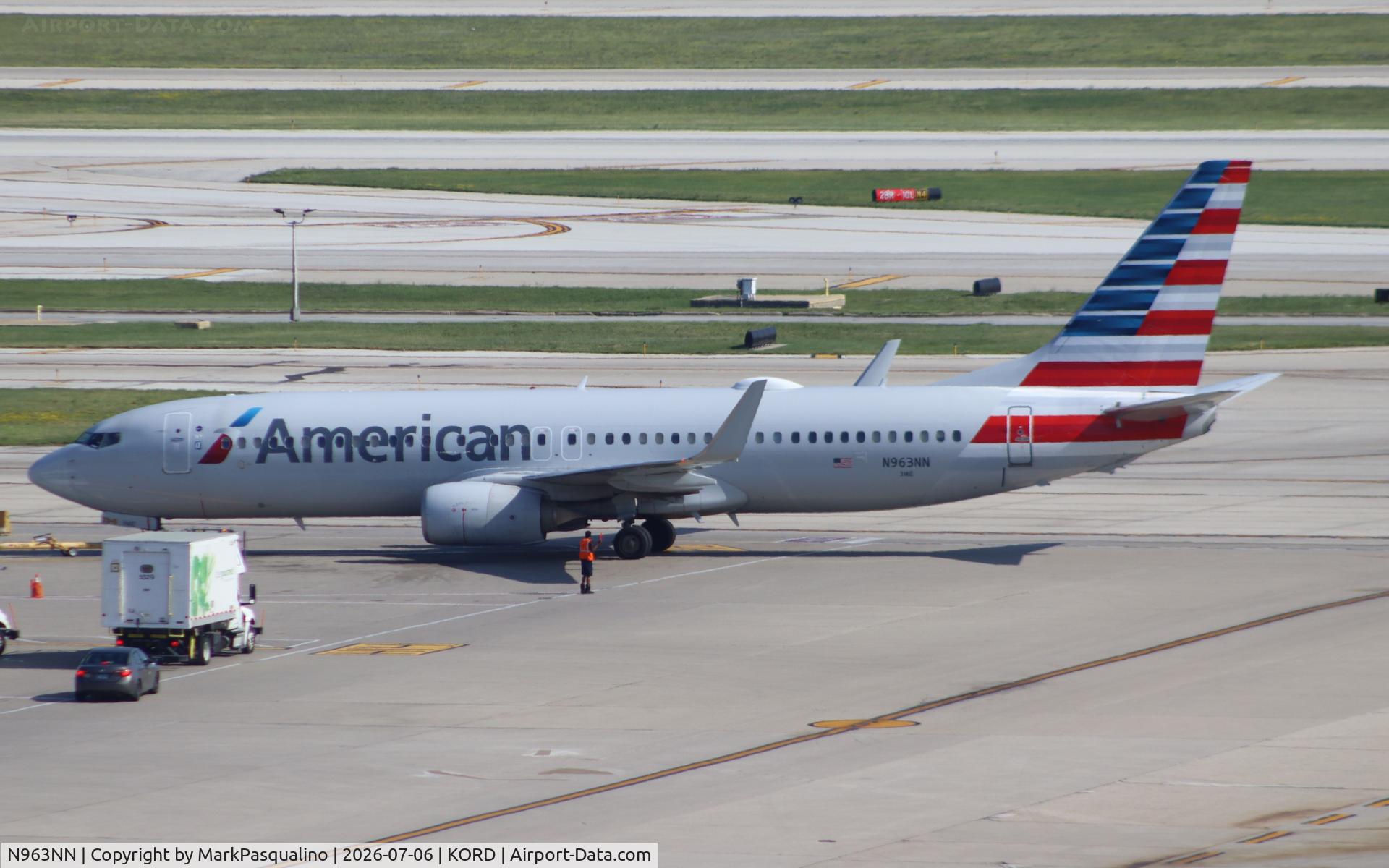 N963NN, 2014 Boeing 737-823, c/n 31208 l/n 5207, Boeing 737-823