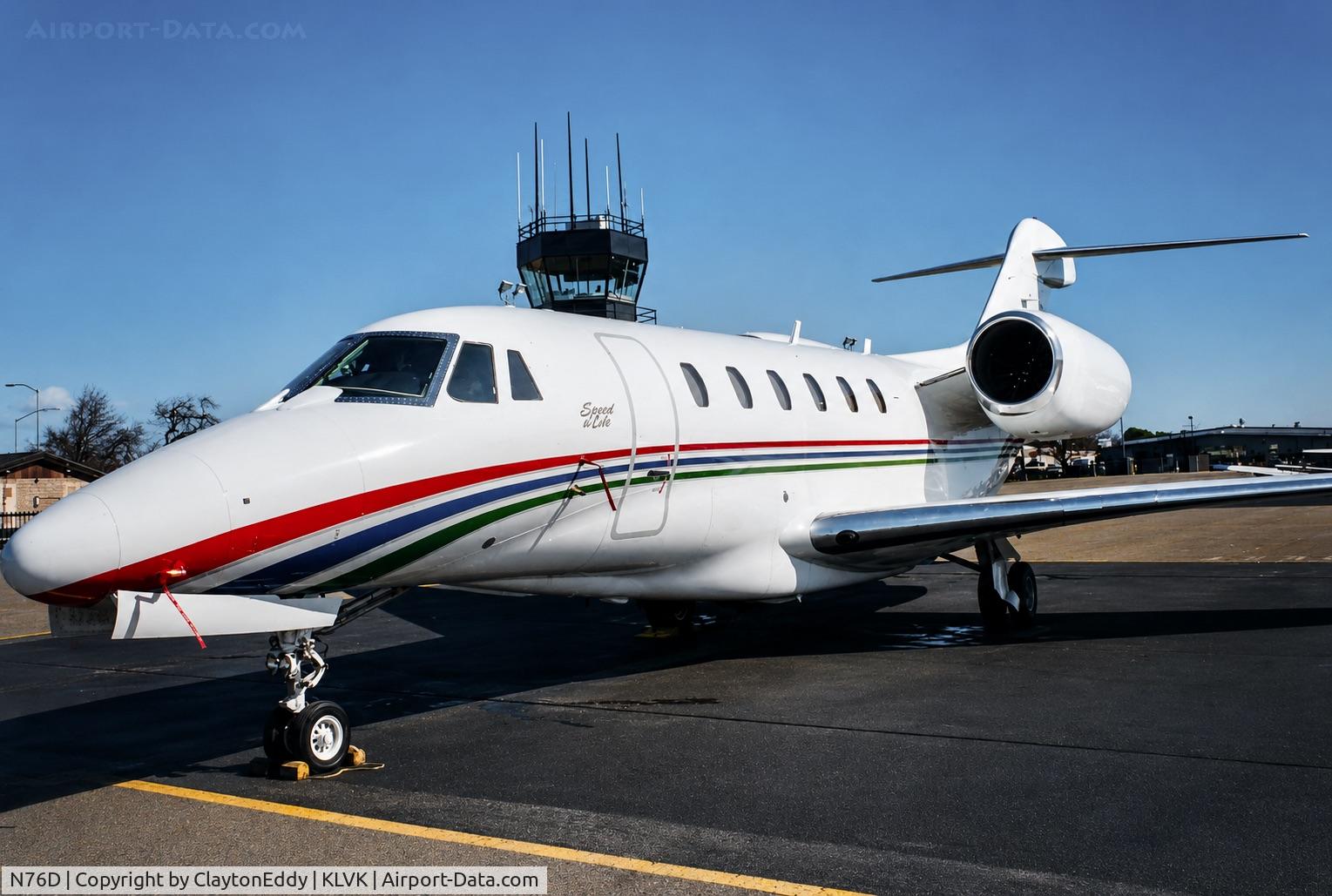 N76D, 1996 Cessna 750 Citation X Citation X, c/n 750-0006, 'Speed is Life' Livermore airport in California 1990's