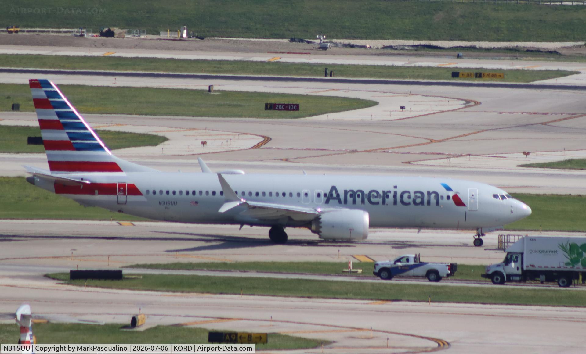 N315UU, 2025 Boeing 737-8 MAX, c/n 68362 l/n 9391, Boeing 737-8 MAX