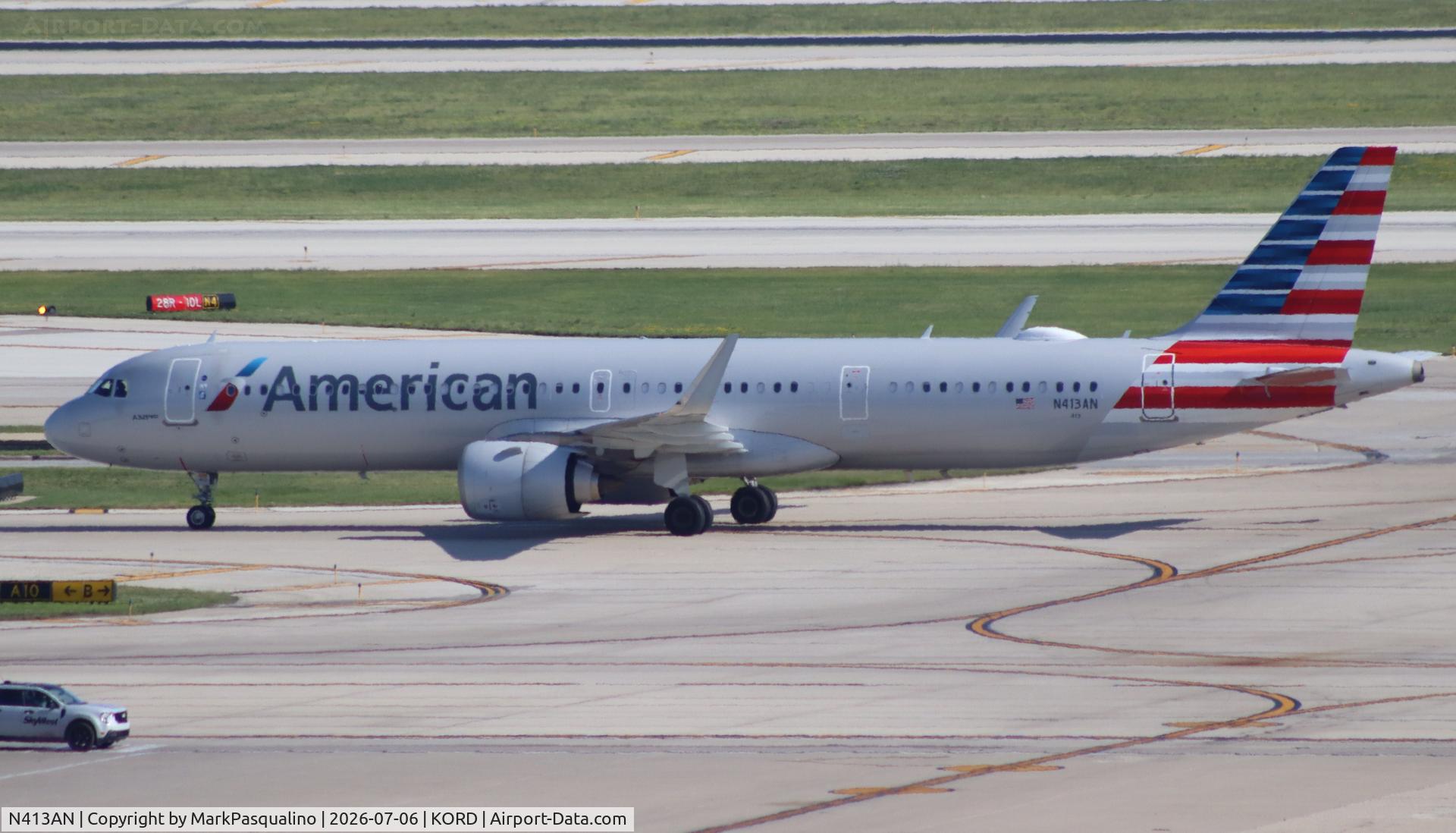 N413AN, 2020 Airbus A321-253NX, c/n 9374, Airbus A321-253NX