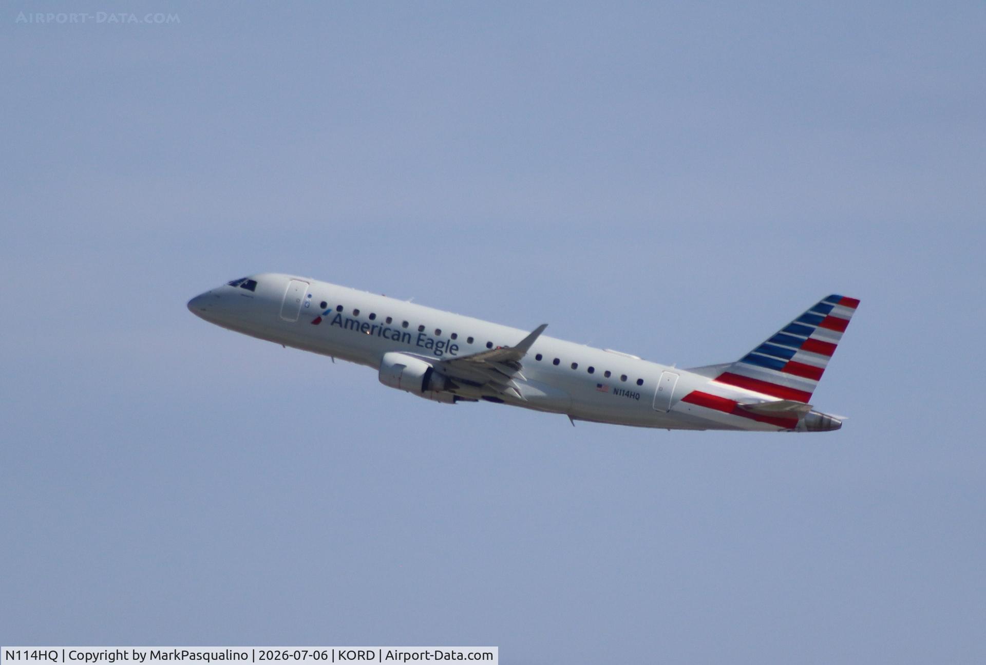 N114HQ, 2007 Embraer 175LR (ERJ-170-200LR), c/n 17000179, ERJ-170-200LR