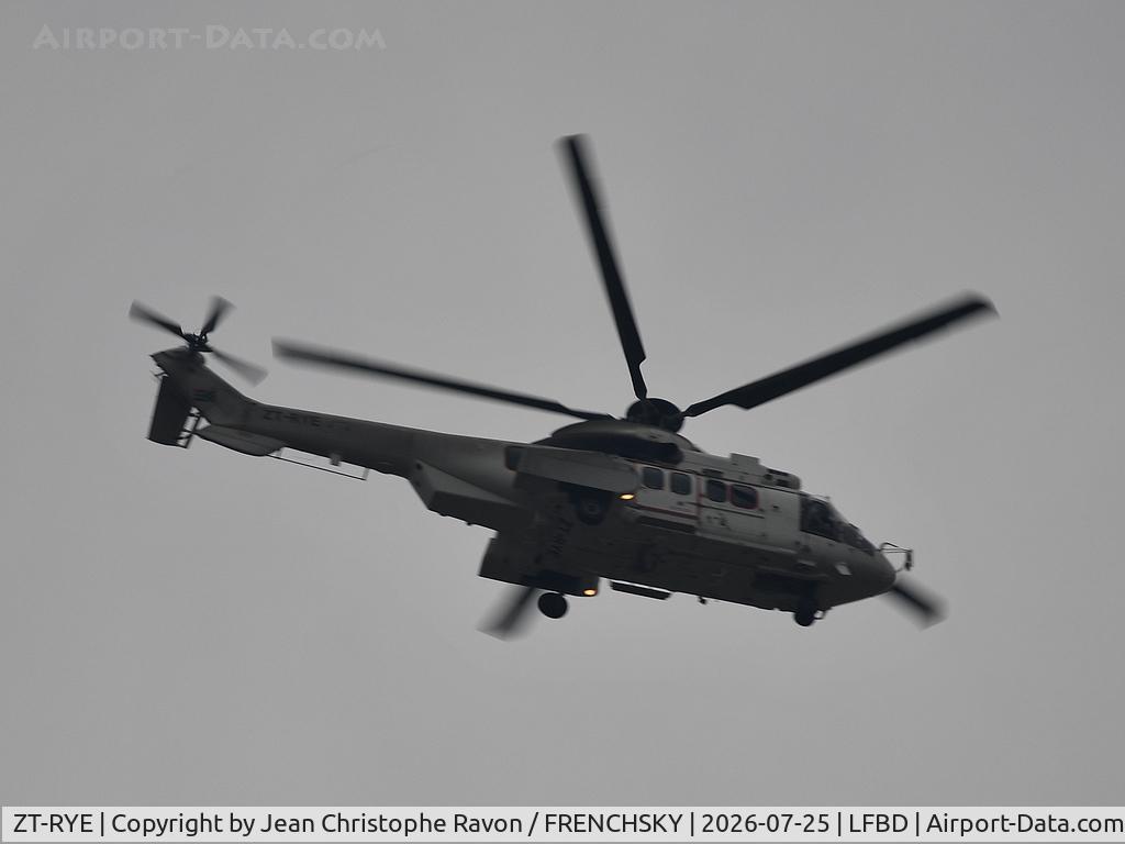 ZT-RYE, Eurocopter   EC 225LP Super Puma II, c/n 2872, Starlite Aviation, Bordeaux - Arés - Le Porge - Lacanau' fires