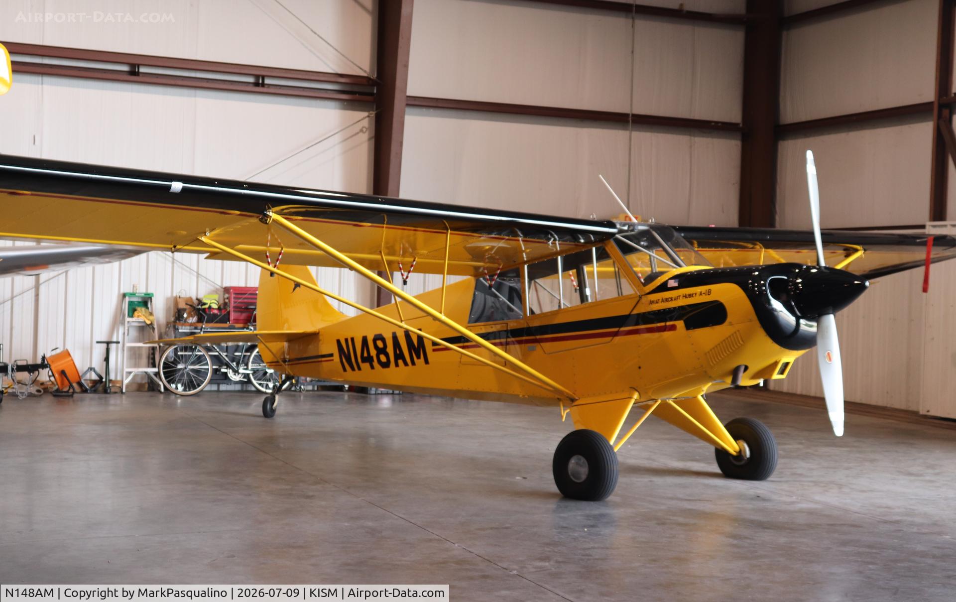 Aircraft N148AM, 2001 Aviat A-1B Husky, c/n 2148, Aviat A-1B, at KISM, photo by MarkPasqualino