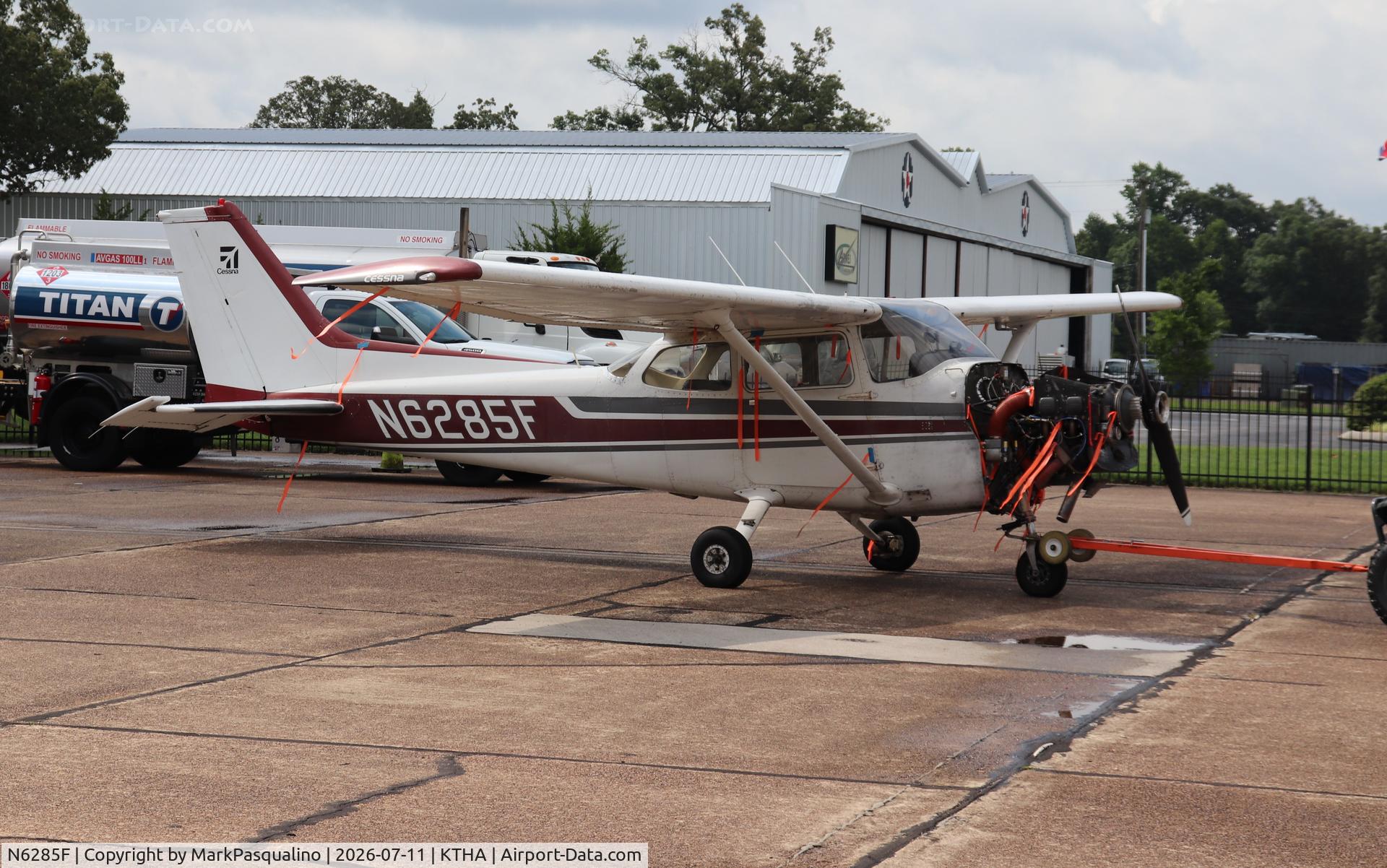 Aircraft N6285F, 1980 Cessna 172N, c/n 17273180, Cessna 172N, at KTHA, photo by MarkPasqualino
