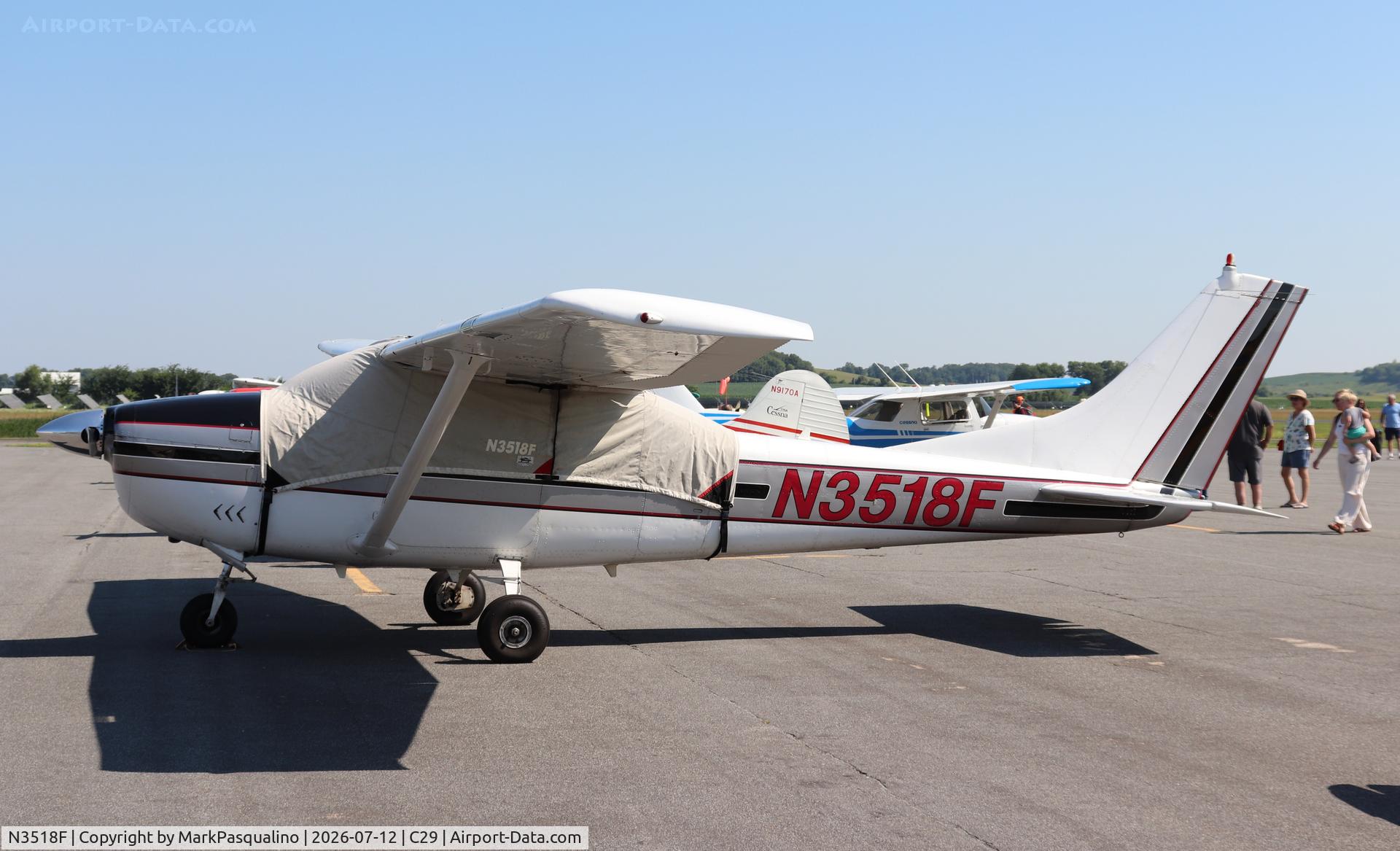 N3518F, 1966 Cessna 182J Skylane, c/n 18257518, Cessna 182j