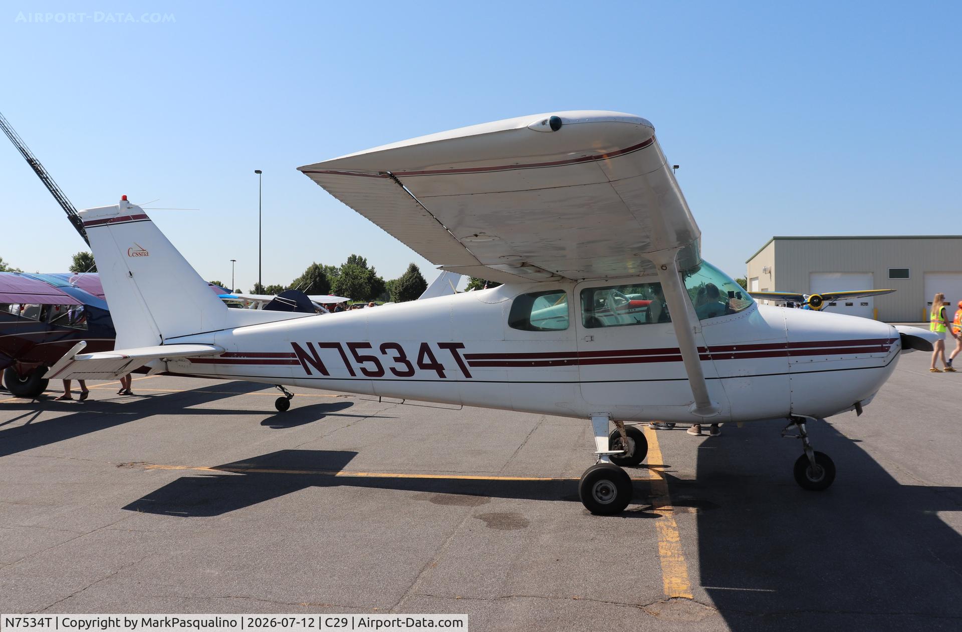 Aircraft N7534T, 1959 Cessna 172A, c/n 47134, Cessna 172A, at C29, photo by MarkPasqualino