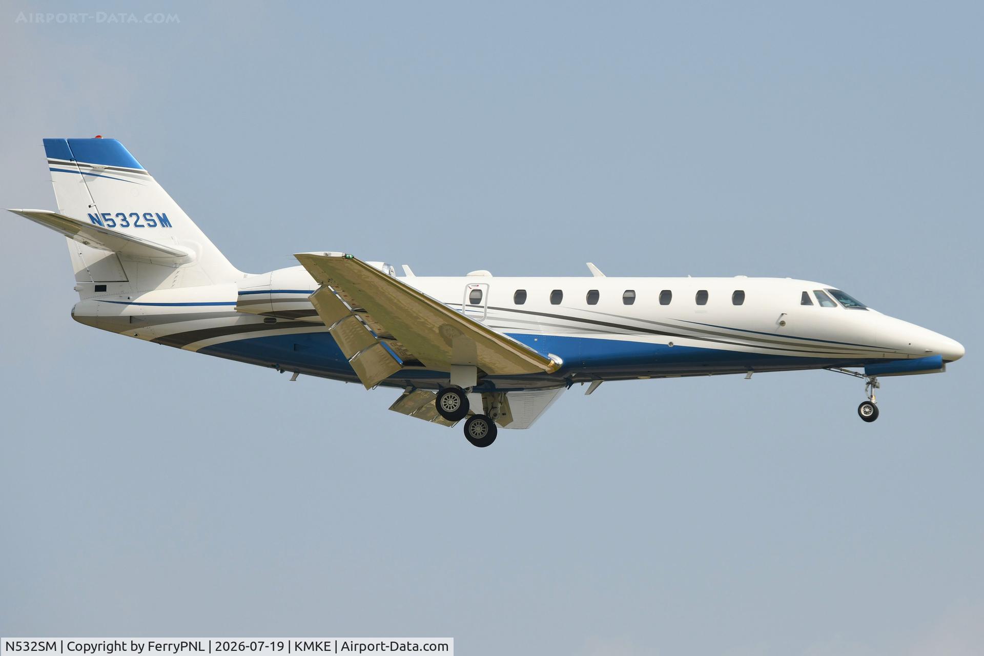 N532SM, 2005 Cessna 680 Citation Sovereign, c/n 680-0017, Setzer Murry LLC Ce680