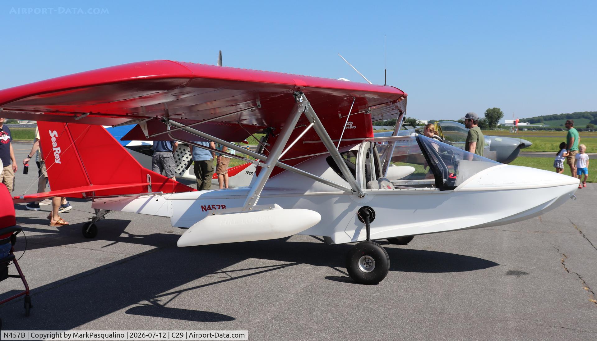 N457B, 2024 Progressive Aerodyne Searey LSA, c/n 1DK467C, Searey LSA