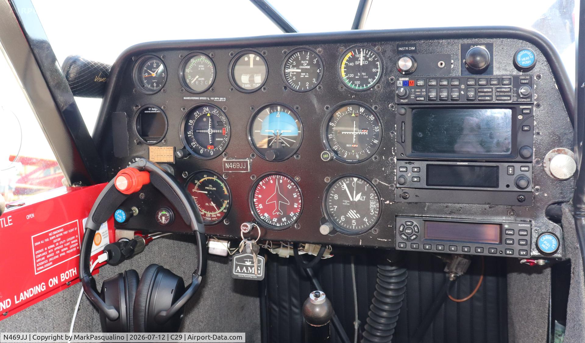 N469JJ, 1989 Piper PA-18-150 Super Cub, c/n 1809030, Piper PA-18-150