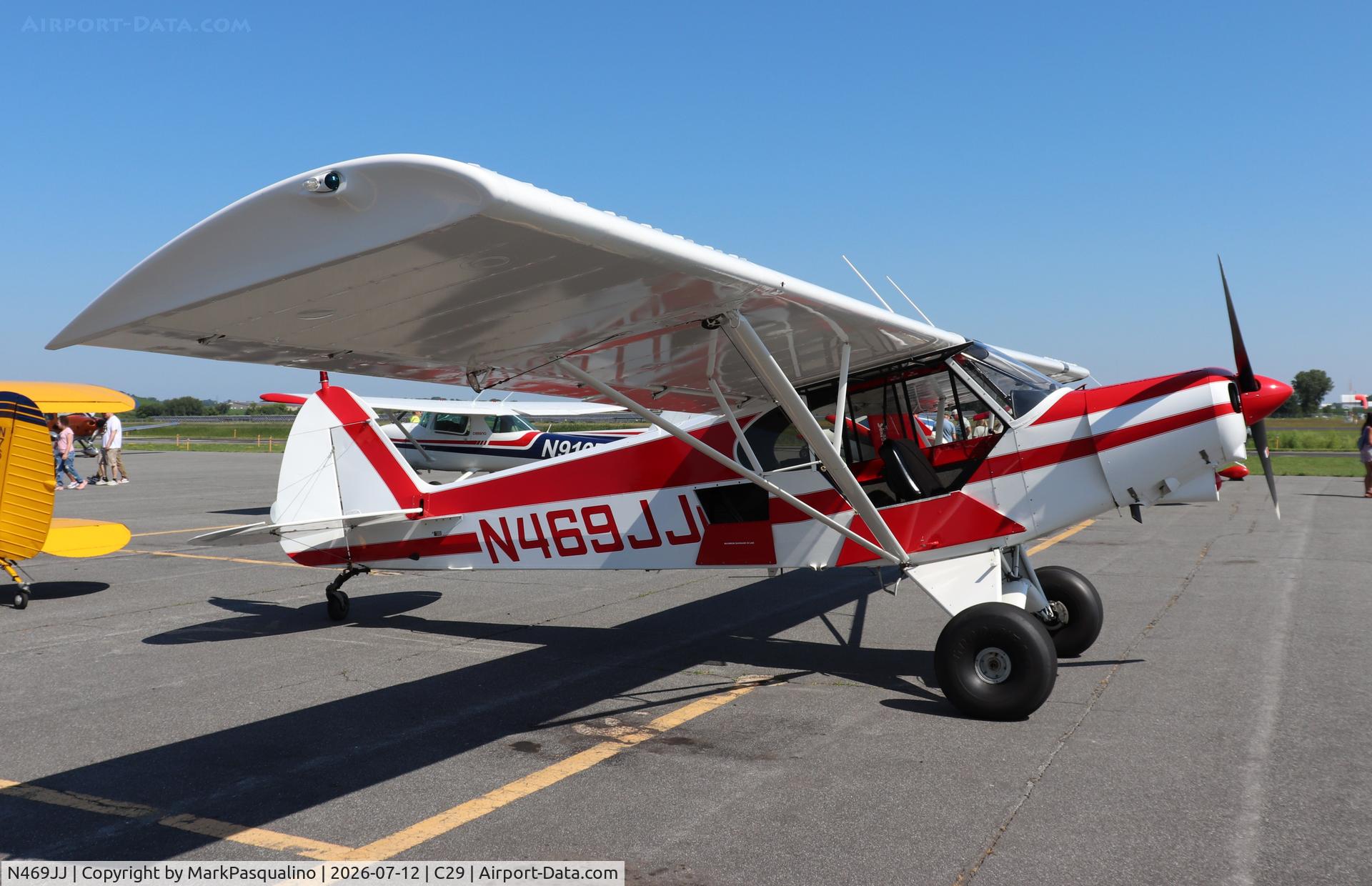 N469JJ, 1989 Piper PA-18-150 Super Cub, c/n 1809030, Piper PA-18-150