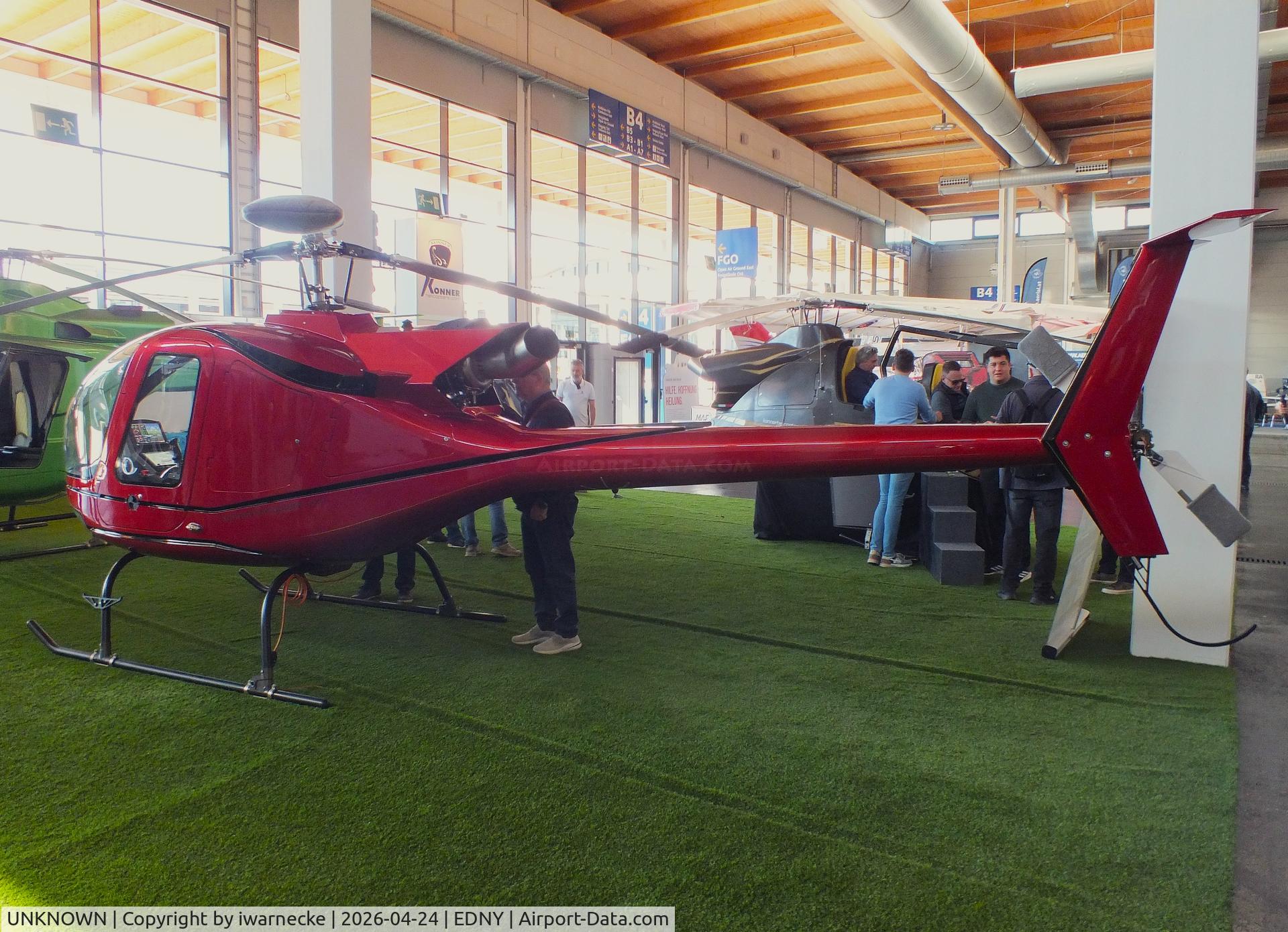 Aircraft UNKNOWN, Konner K1, c/n not found_unknown red 2026, Konner K1 at the AERO 2026, Friedrichshafen, at EDNY, photo by iwarnecke
