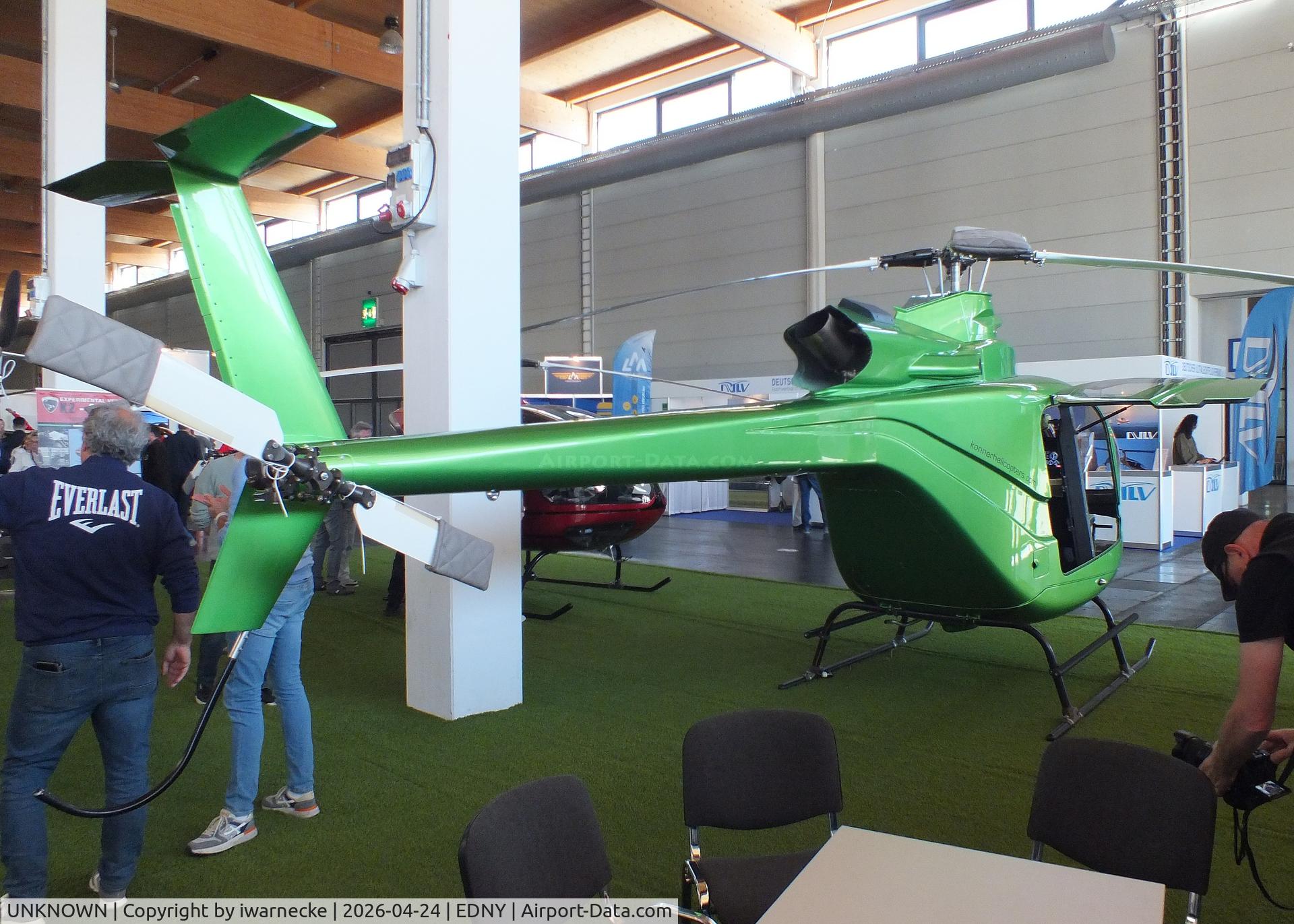 Aircraft UNKNOWN, Konner K2 Italia, c/n not found_unknown green 2026, Konner K2 Italia at the AERO 2026, Friedrichshafen, at EDNY, photo by iwarnecke