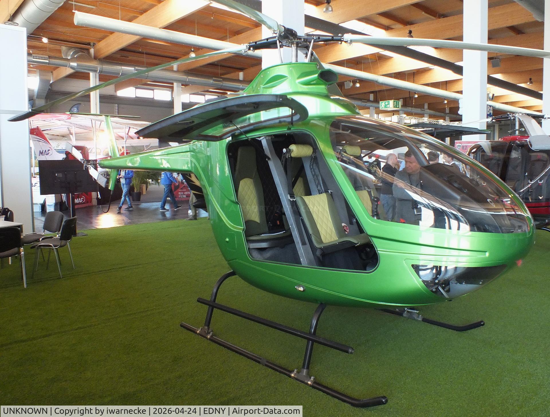 Aircraft UNKNOWN, Konner K2 Italia, c/n not found_unknown green 2026, Konner K2 Italia at the AERO 2026, Friedrichshafen, at EDNY, photo by iwarnecke