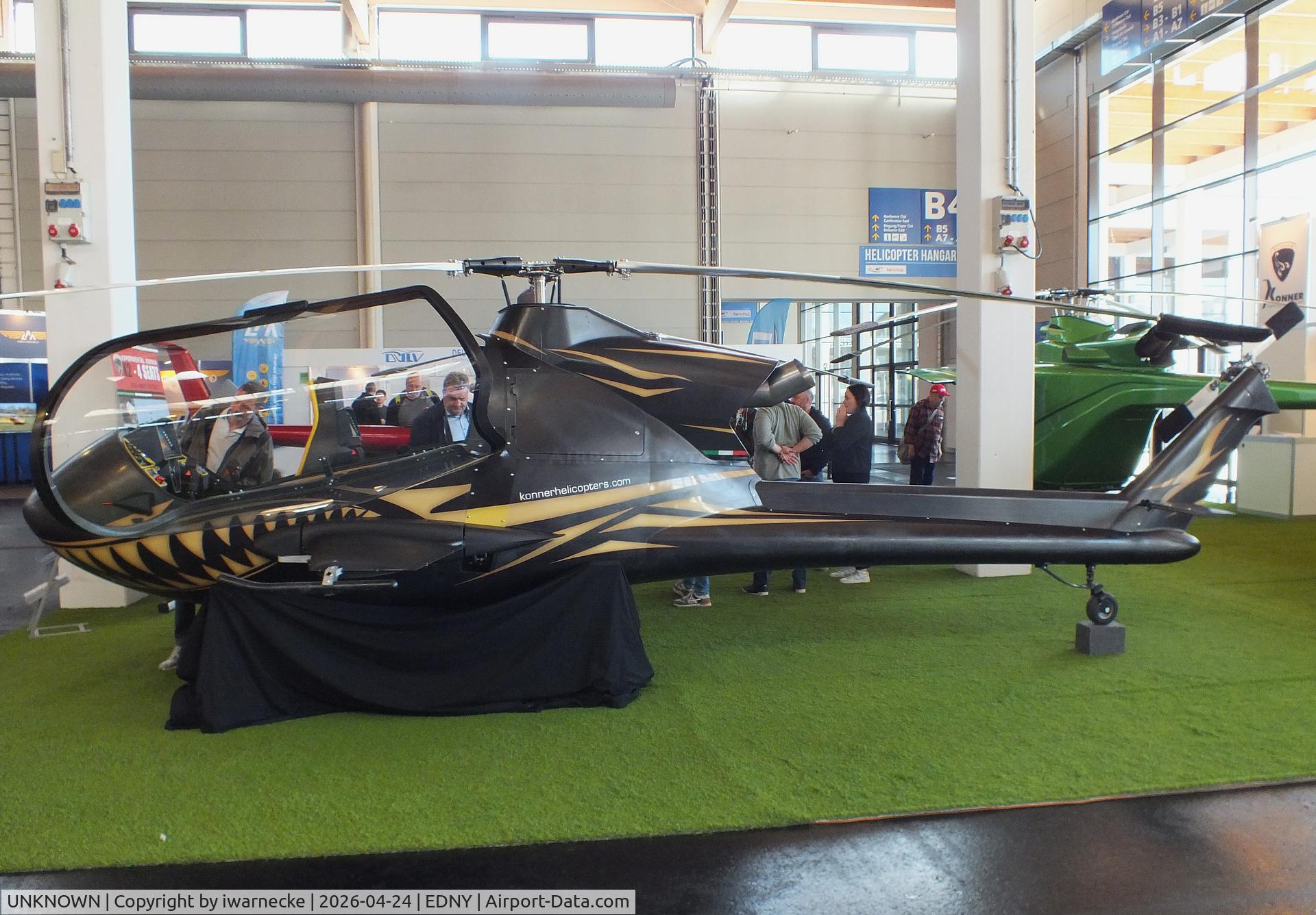 UNKNOWN, 2026 Konner Evoluzione, c/n 01, Konner Evoluzione prototype at the AERO 2026, Friedrichshafen