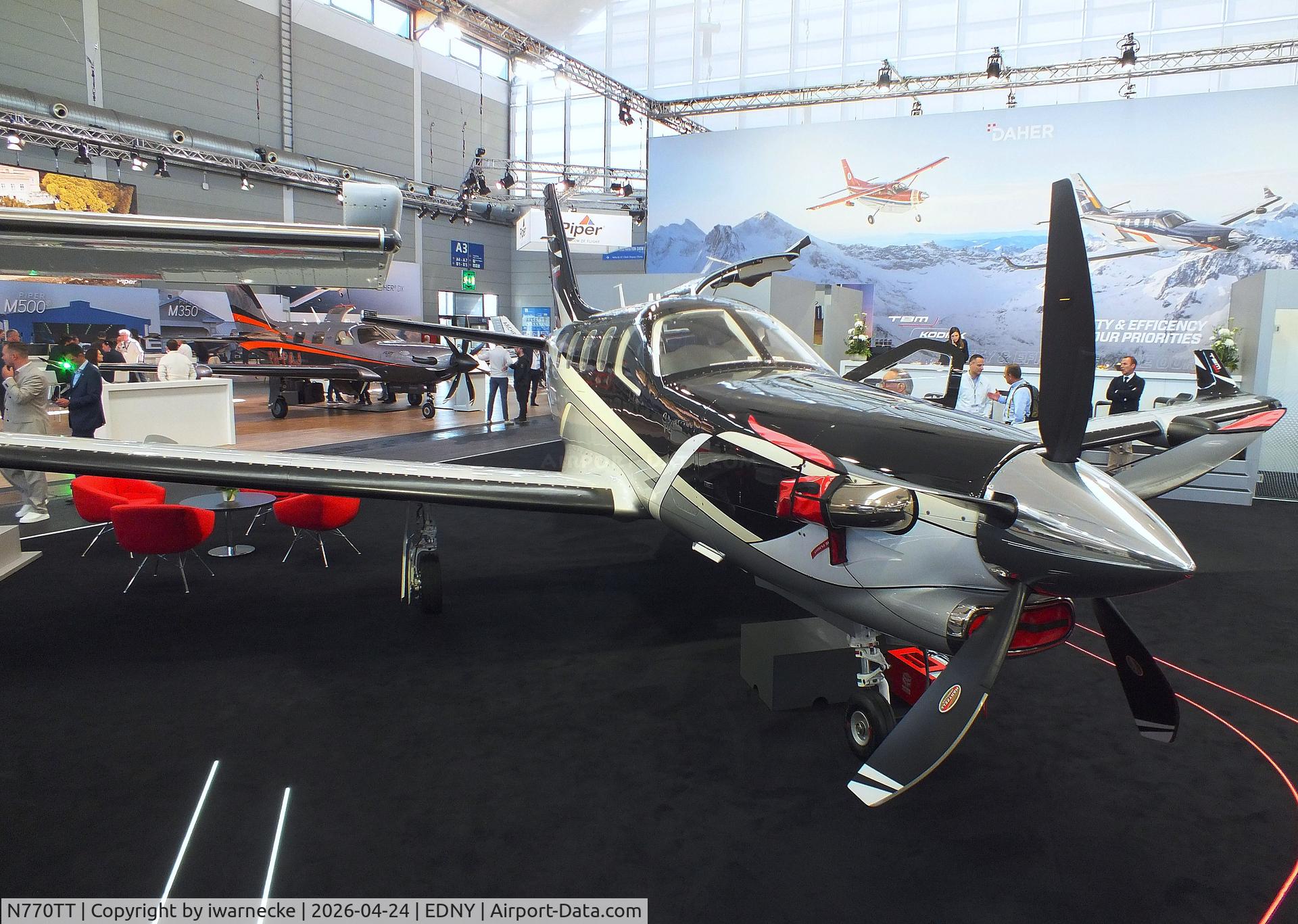 N770TT, 2026 Daher TBM-980, c/n 1640, Daher-Socata TBM-980 at the AERO 2024, Friedrichshafen
