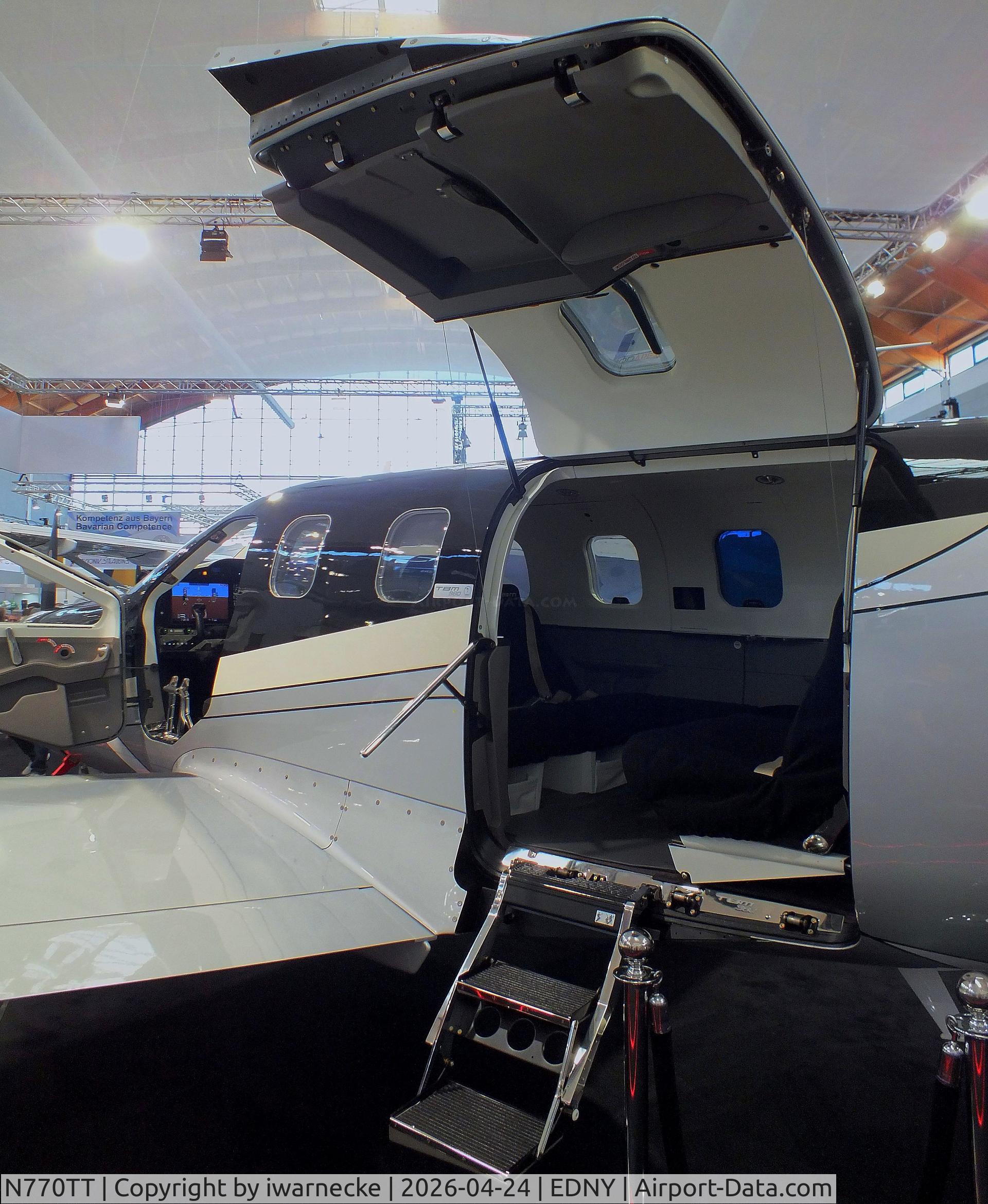 N770TT, 2026 Daher TBM-980, c/n 1640, Daher-Socata TBM-980 at the AERO 2024, Friedrichshafen