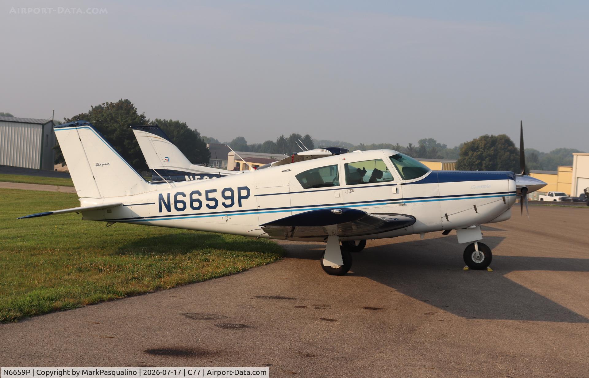 Aircraft N6659P, 1960 Piper PA-24-250 Comanche, c/n 24-1782, Piper PA-24-250, at C77, photo by MarkPasqualino