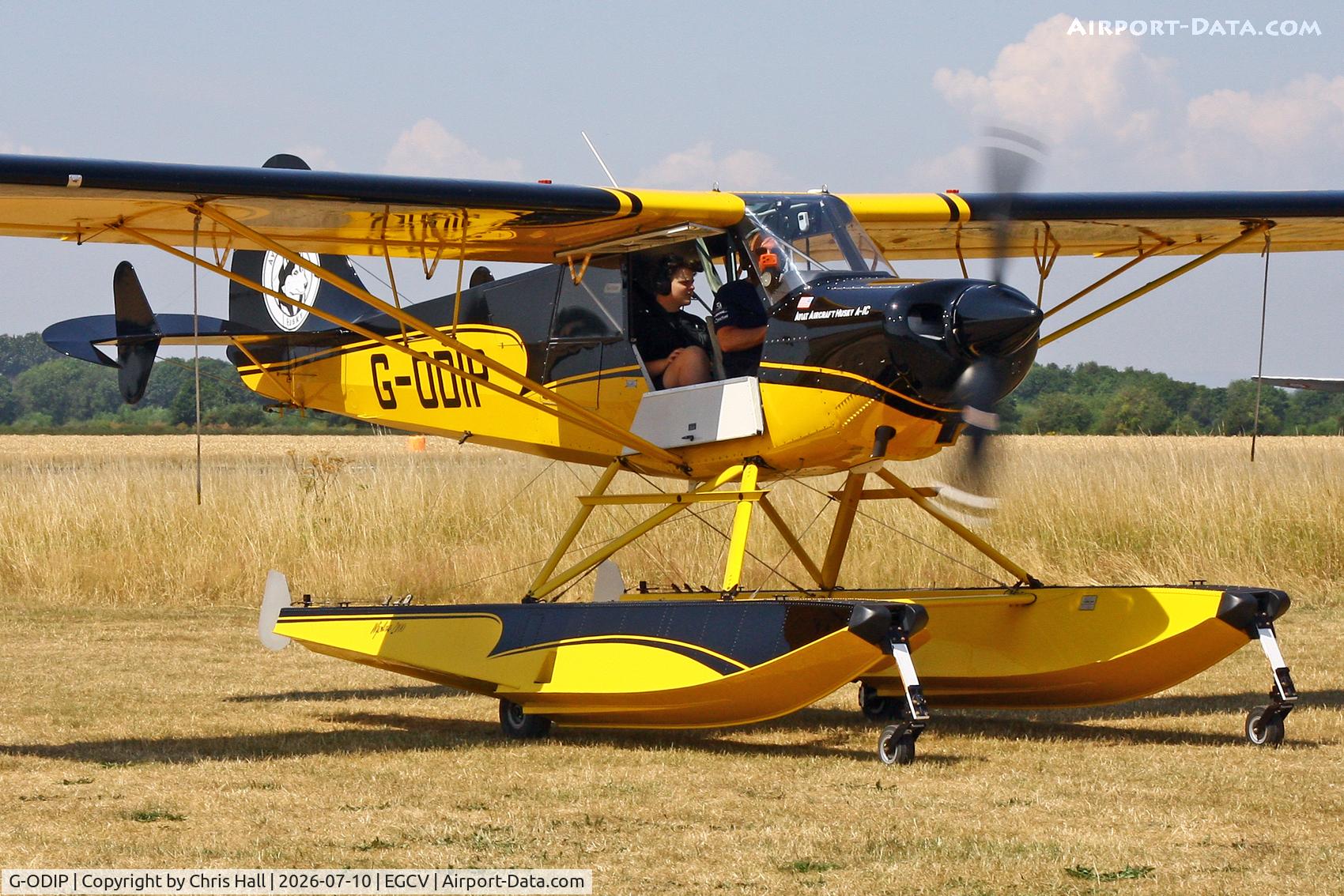 Aircraft G-ODIP, 2015 Aviat A-1C-180 Husky, c/n 3247, Sleapkosh 26, day 1, 10/07/26, at EGCV, photo by Chris Hall