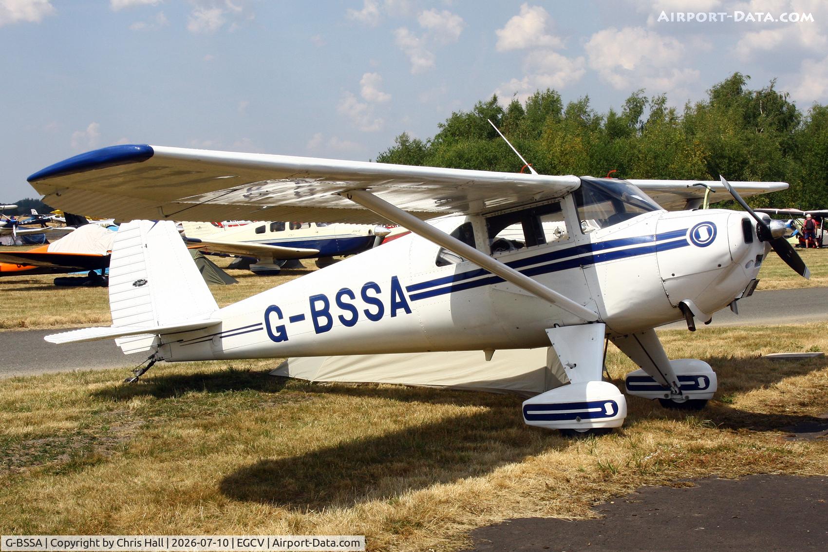 G-BSSA, 1946 Luscombe 8E Silvaire Silvaire, c/n 4176, Sleapkosh 26, day 1, 10/07/26