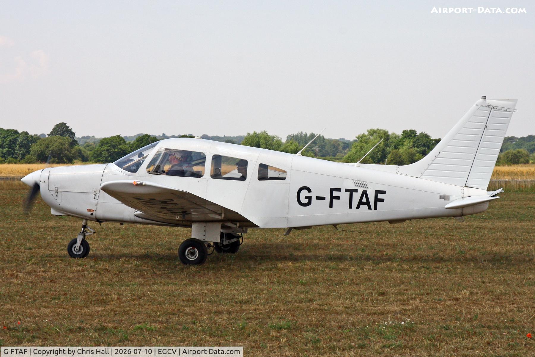 G-FTAF, 1982 Piper PA-28-161 Cherokee Warrior II, c/n 28-8216077, Sleapkosh 26, day 1, 10/07/26