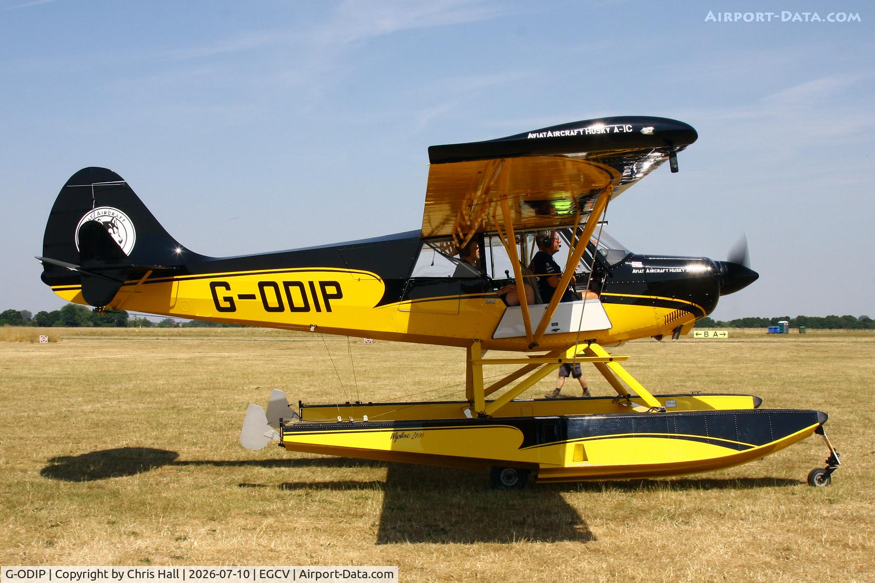 Aircraft G-ODIP, 2015 Aviat A-1C-180 Husky, c/n 3247, Sleapkosh 26, day 1, 10/07/26, at EGCV, photo by Chris Hall