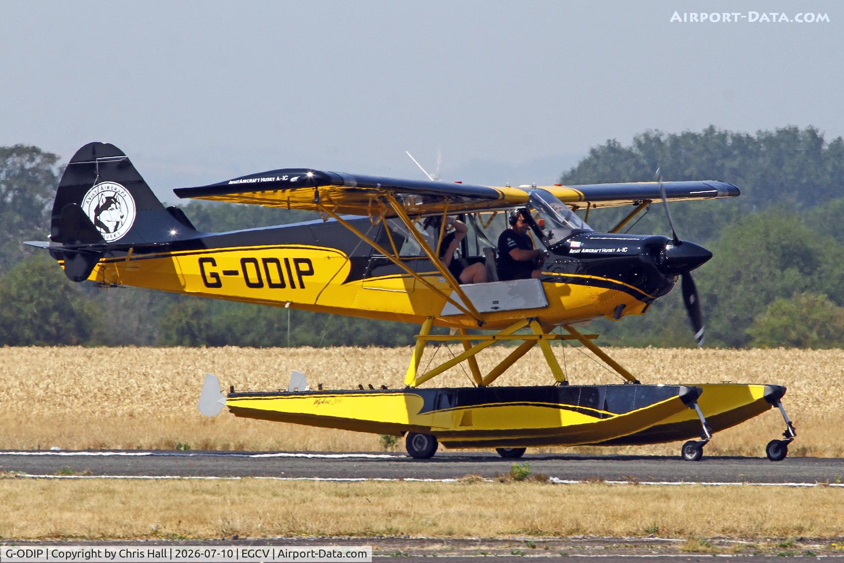Aircraft G-ODIP, 2015 Aviat A-1C-180 Husky, c/n 3247, Sleapkosh 26, day 1, 10/07/26, at EGCV, photo by Chris Hall