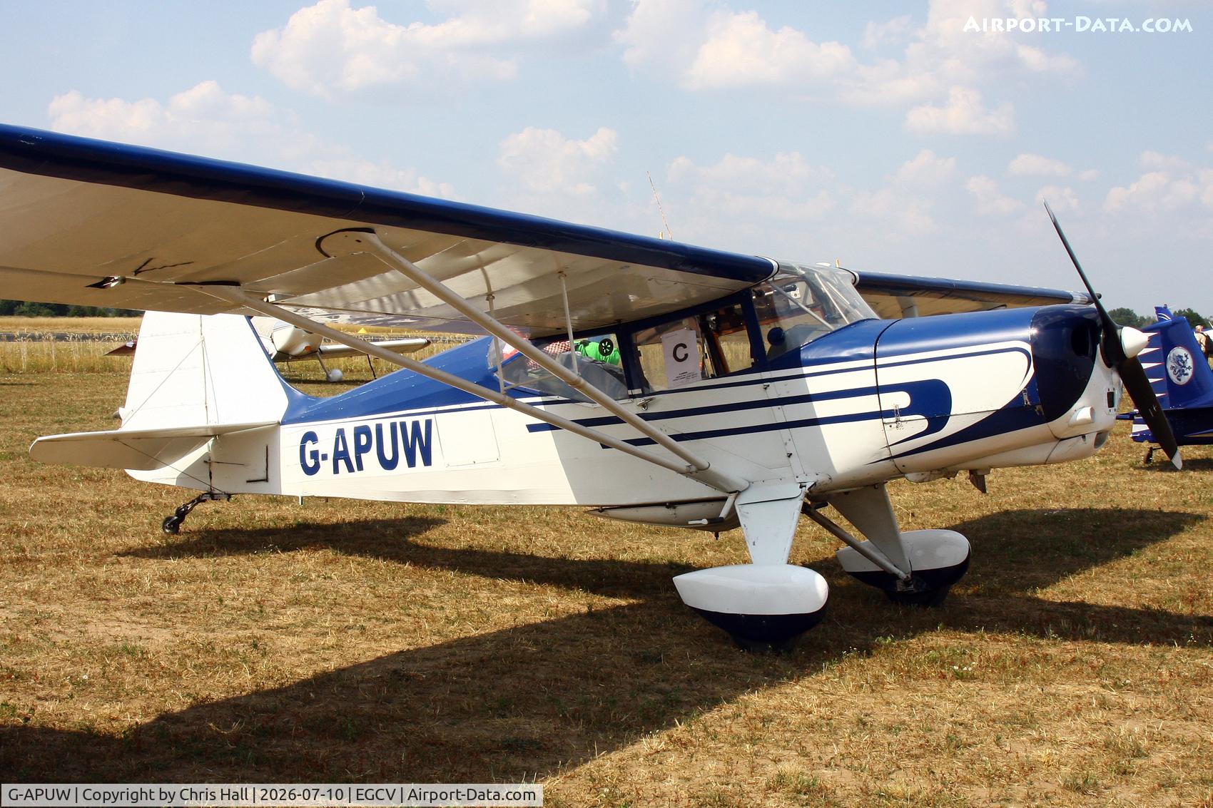 G-APUW, 1959 Auster J-5V Autocar, c/n 3273, Sleapkosh 26, day 1, 10/07/26