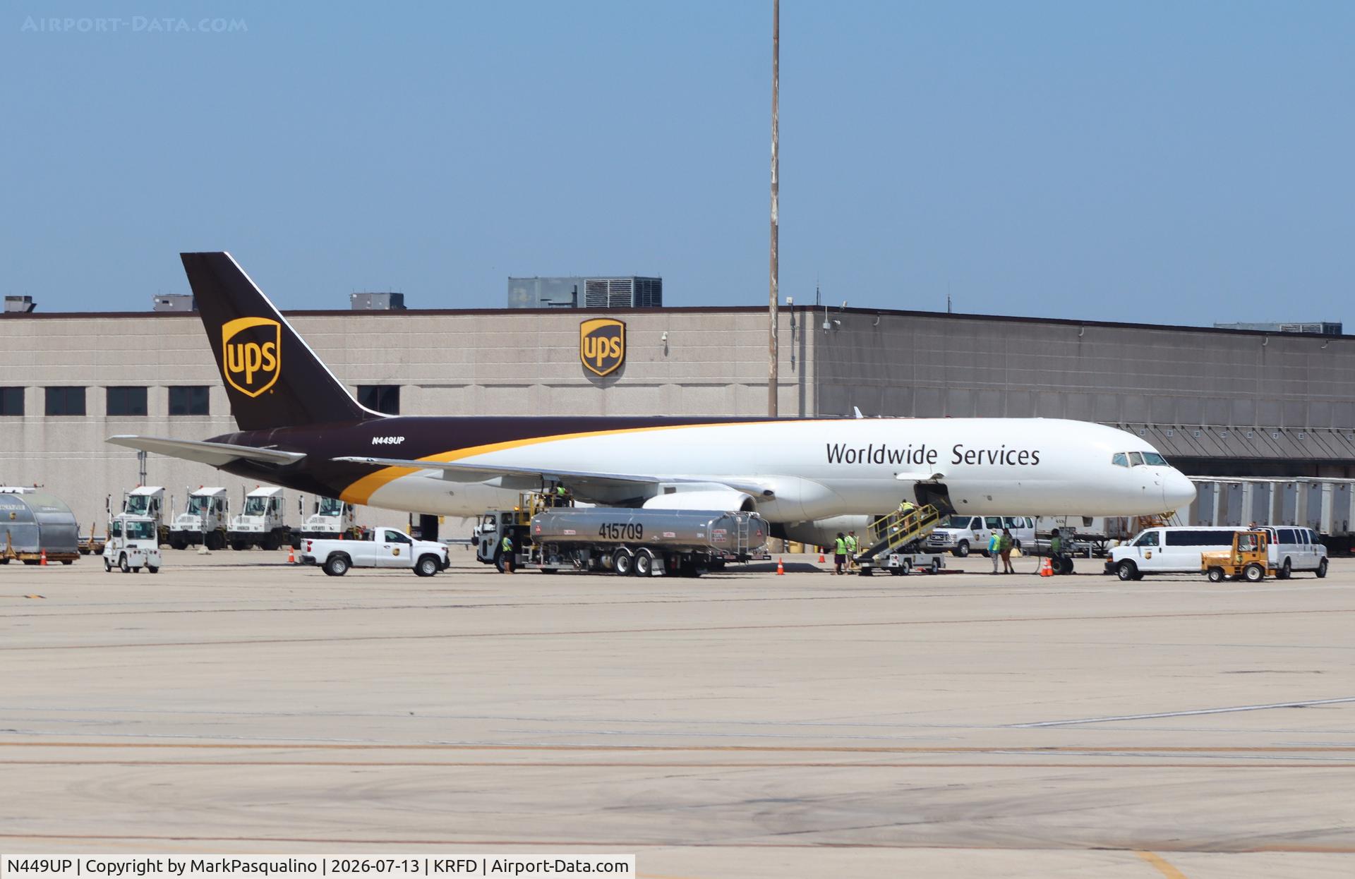 N449UP, 1995 Boeing 757-24APF, c/n 27738, Boeing 757-24APF