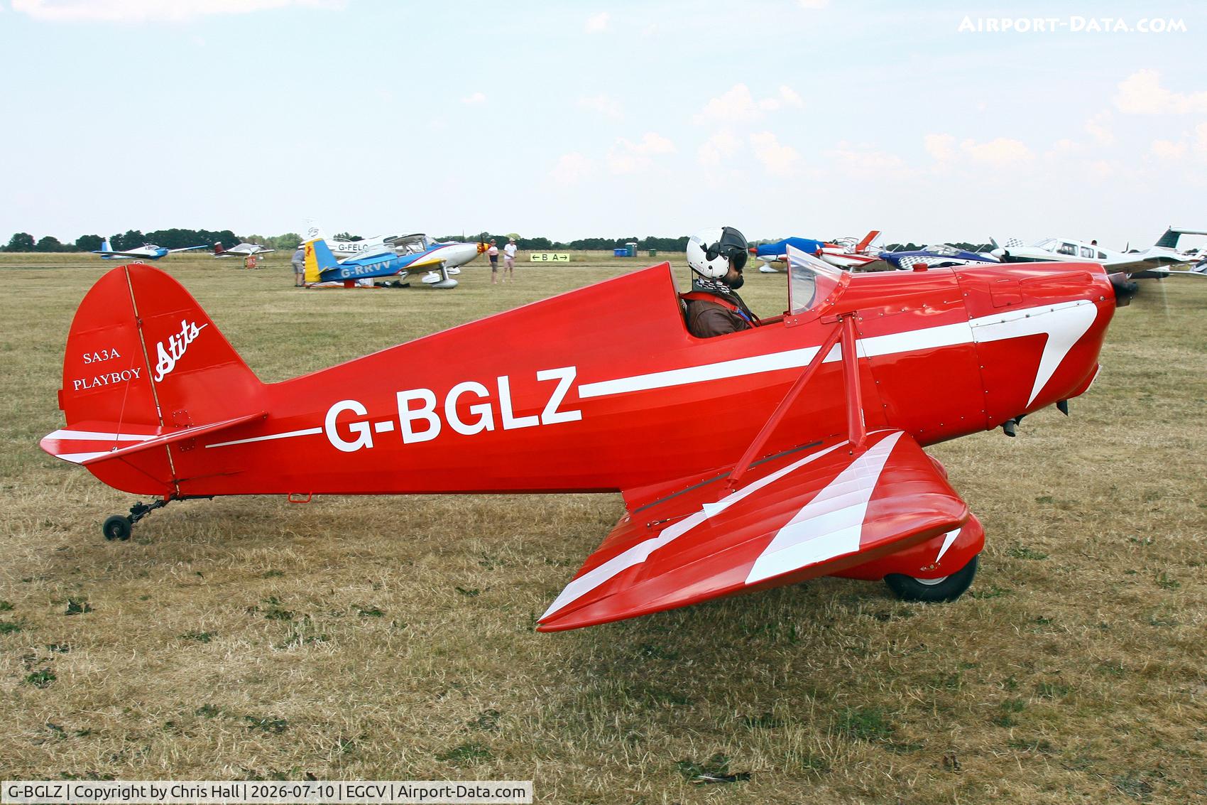 G-BGLZ, 1973 Stits SA-3A Playboy, c/n 71-100, Sleapkosh 26, day 1, 10/07/26