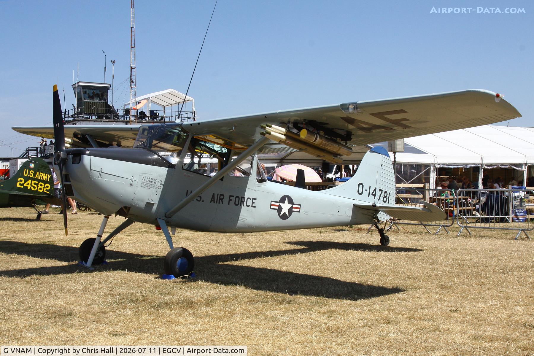 G-VNAM, 1951 Cessna L-19A Bird Dog, c/n 21666, Sleapkosh 26, day 2, 11/07/26