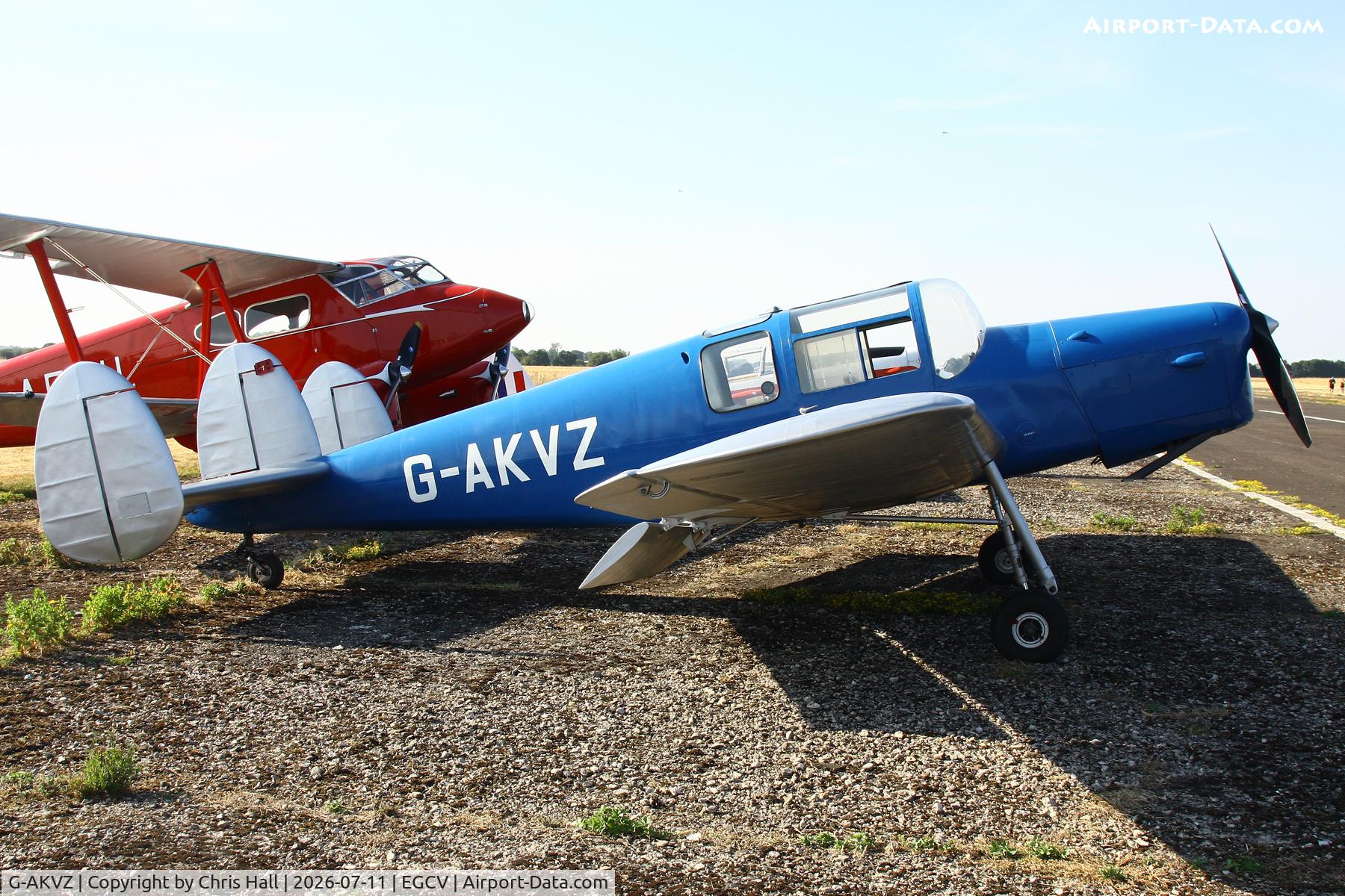 G-AKVZ, 1945 Miles M38 Messenger 4B, c/n 6352, Sleapkosh 26, day 2, 11/07/26