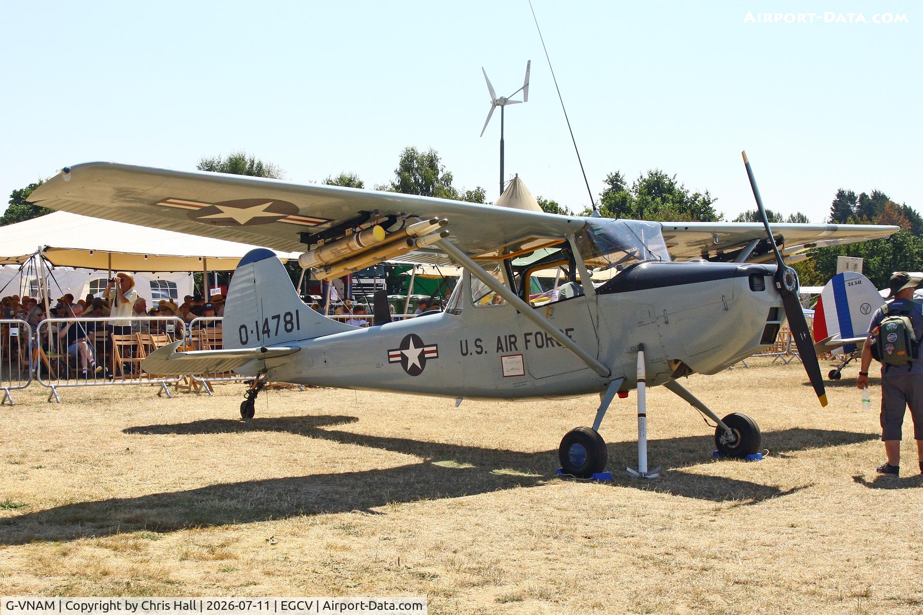 G-VNAM, 1951 Cessna L-19A Bird Dog, c/n 21666, Sleapkosh 26, day 2, 11/07/26
