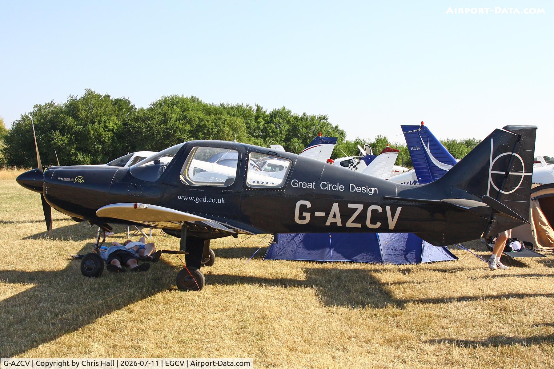 G-AZCV, 1970 Beagle B-121 Pup Series 2 (Pup 150), c/n B121-163, Sleapkosh 26, day 2, 11/07/26