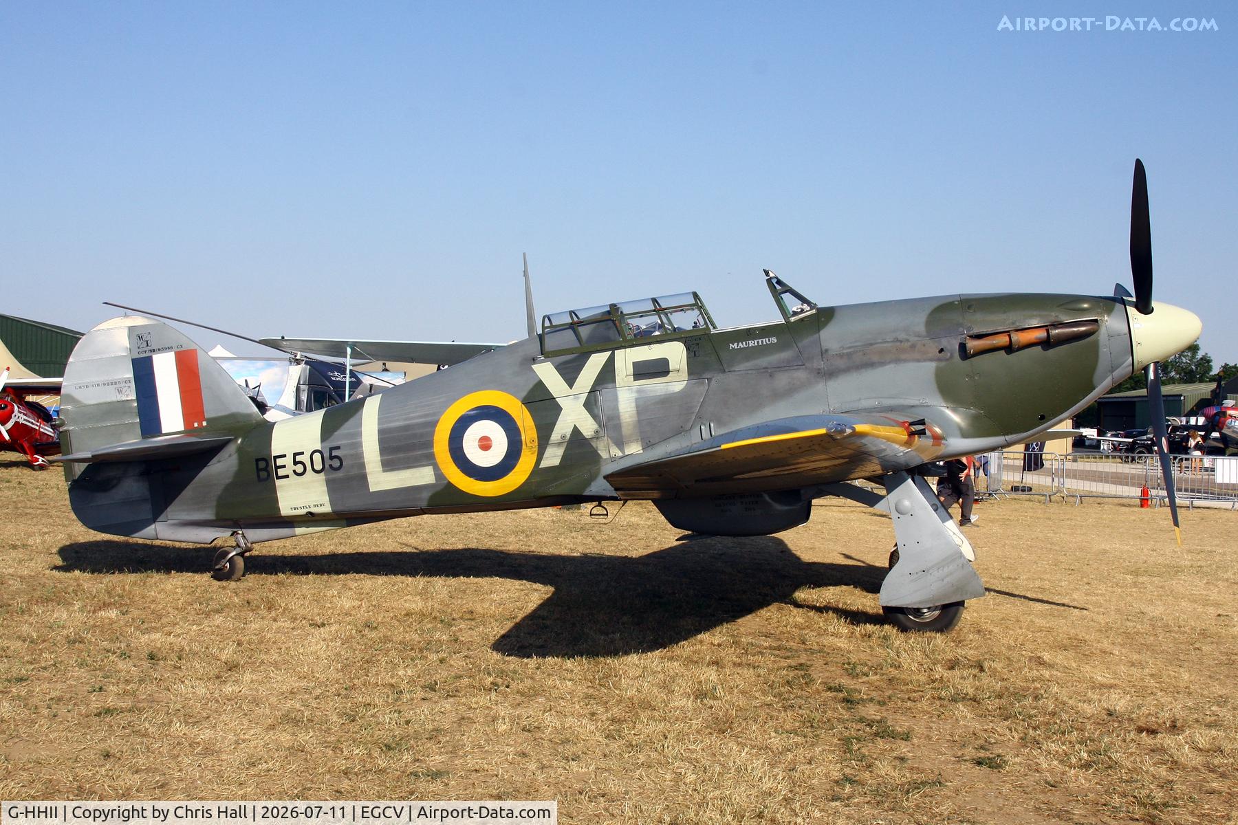 G-HHII, 1940 Hawker (CCF) Hurricane Mk2B, c/n CCF/R20023, Sleapkosh 26, day 2, 11/07/26