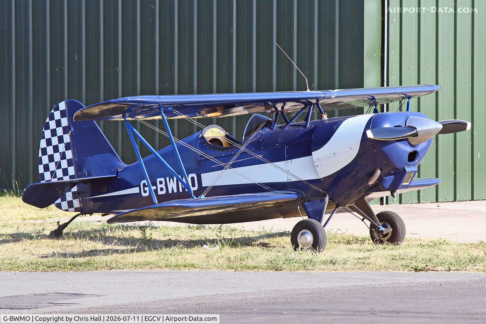 G-BWMO, 1977 Oldfield Baby Great Lakes, c/n JAL.3, Sleapkosh 26, day 2, 11/07/26