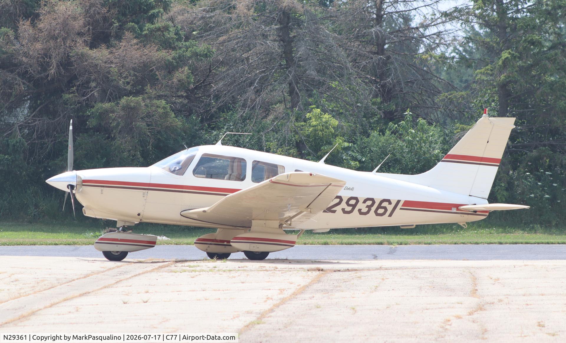 Aircraft N29361, 1979 Piper PA-28-236 Dakota, c/n 28-7911176, Piper PA-28-236, at C77, photo by MarkPasqualino