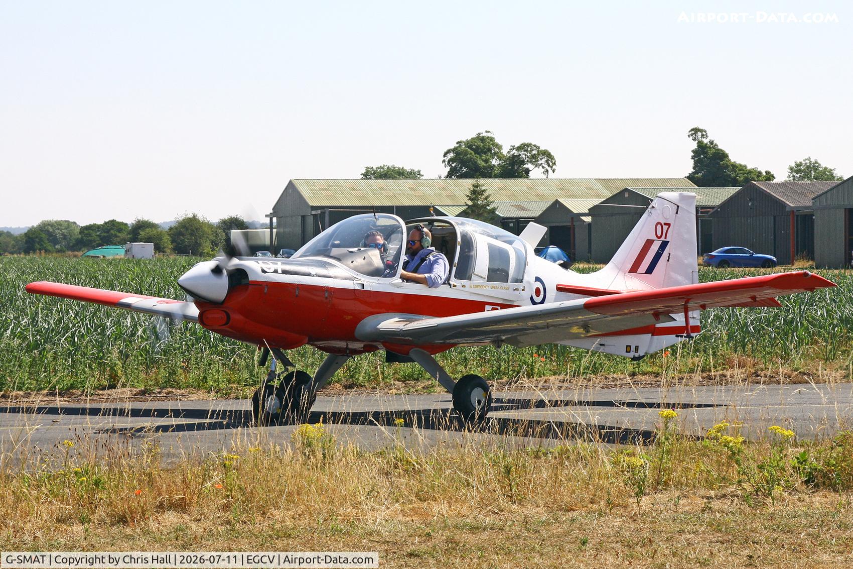 G-SMAT, 1974 Scottish Aviation Bulldog T.1, c/n BH120/316, Sleapkosh 26, day 2, 11/07/26