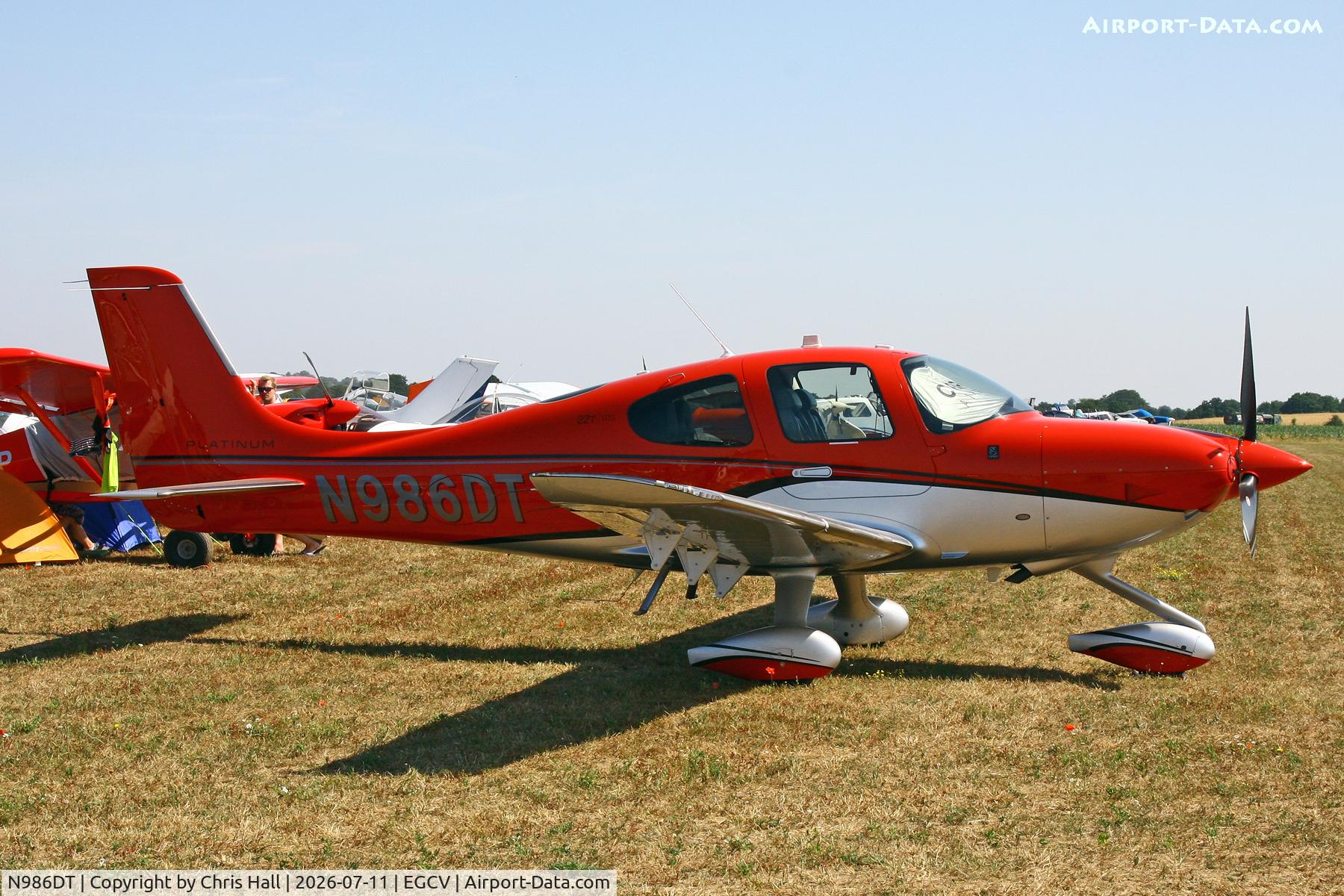 N986DT, 2017 Cirrus SR-22T G6-GTS Platinum, c/n 1630, Sleapkosh 26, day 2, 11/07/26