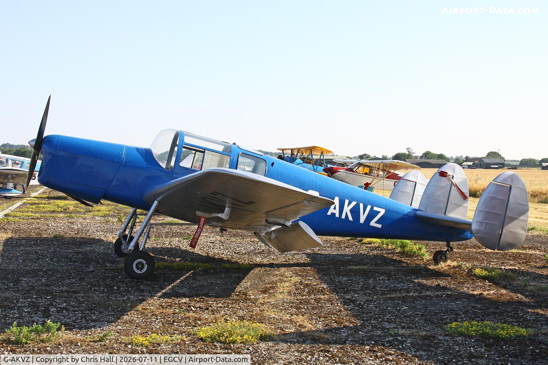 G-AKVZ, 1945 Miles M38 Messenger 4B, c/n 6352, Sleapkosh 26, day 2, 11/07/26
