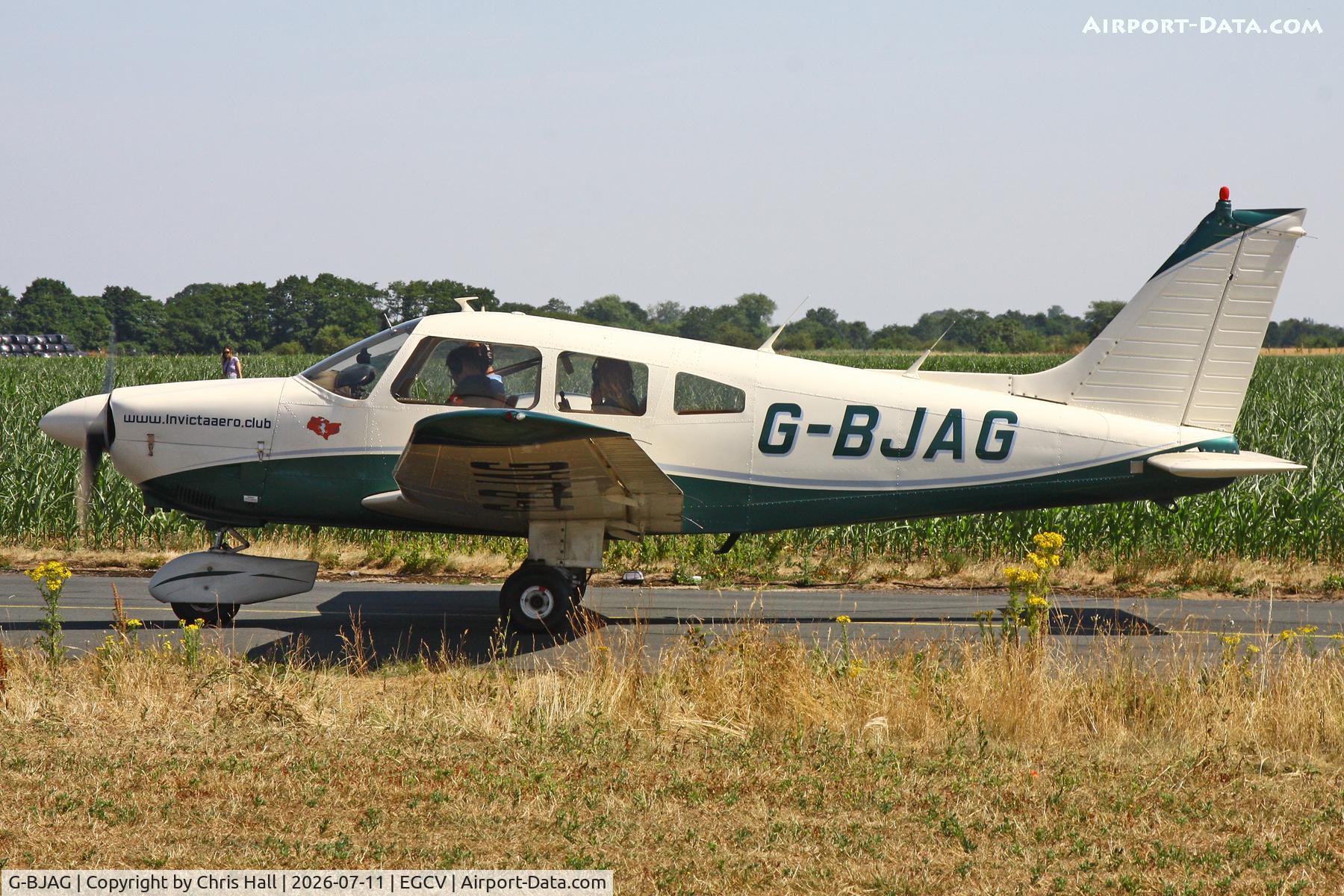 G-BJAG, 1979 Piper PA-28-181 Cherokee Archer II, c/n 28-7990353, Sleapkosh 26, day 2, 11/07/26