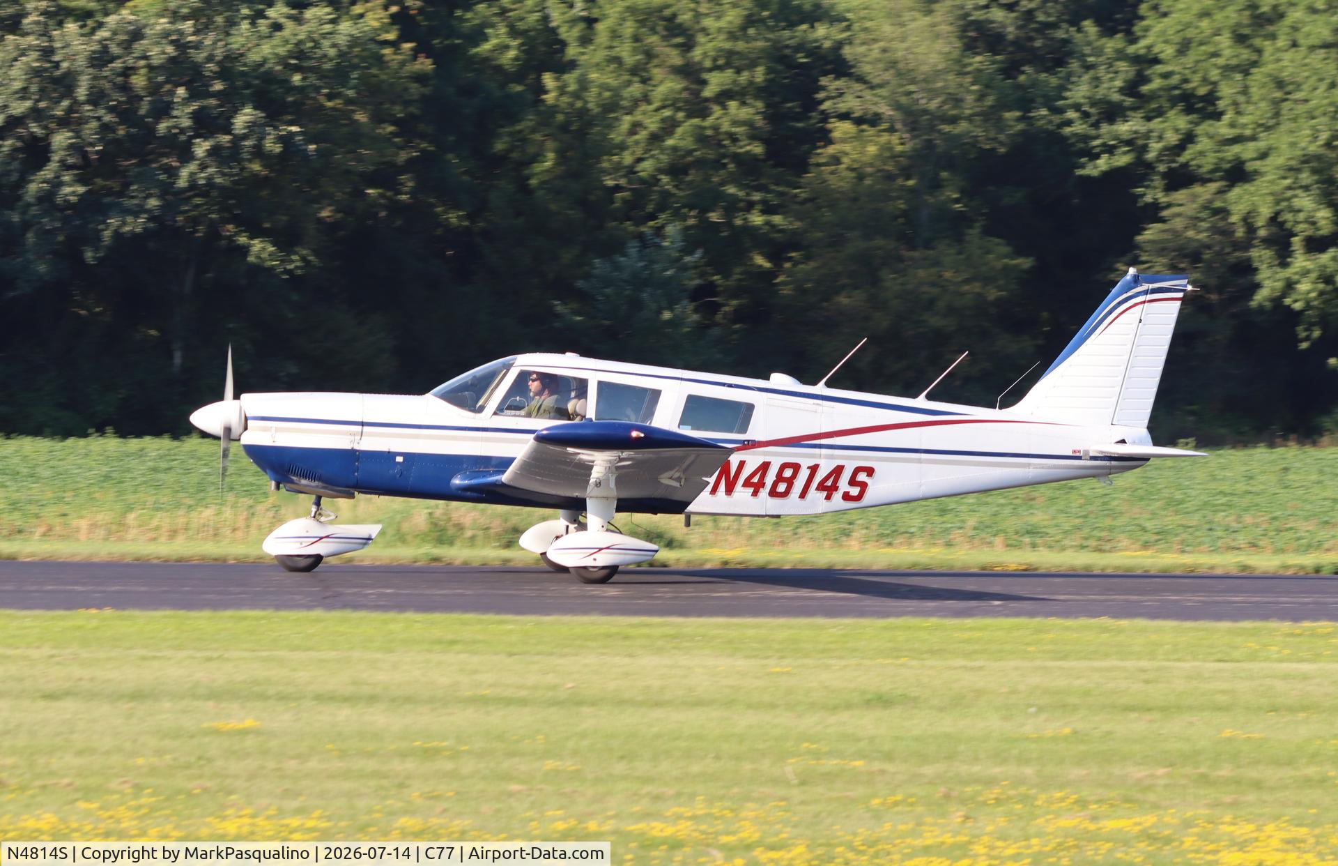 Aircraft N4814S, 1970 Piper PA-32-260 Cherokee Six, c/n 32-1274, Piper PA-32-260, at C77, photo by MarkPasqualino