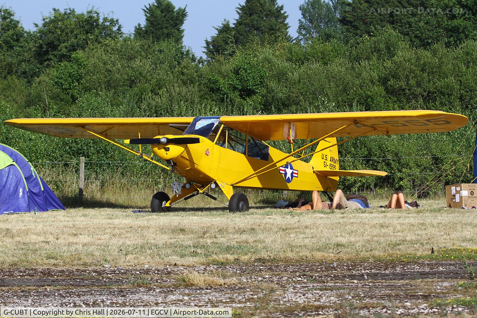 G-CUBT, 1951 Piper L-18C Super Cub (PA-18-95), c/n 18-1555, Sleapkosh 26, day 2, 11/07/26