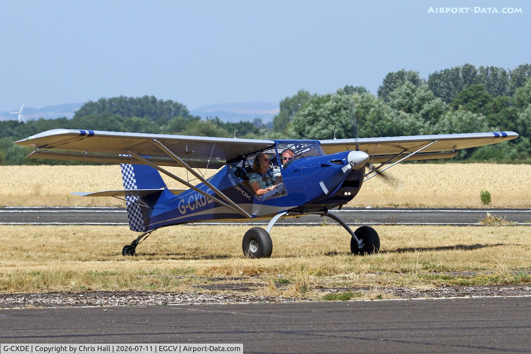G-CXDE, 2025 EuroFox Aviation EuroFox 2K, c/n 72925, Sleapkosh 26, day 2, 11/07/26