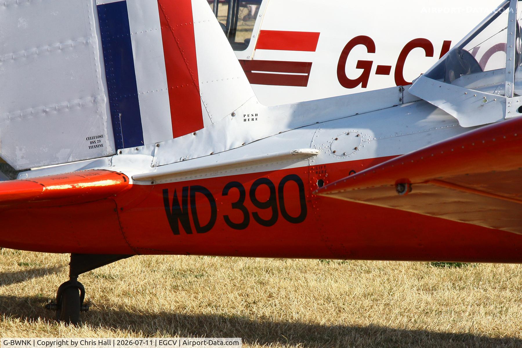 G-BWNK, 1951 De Havilland DHC-1 Chipmunk T.10, c/n C1/0317, Sleapkosh 26, day 2, 11/07/26