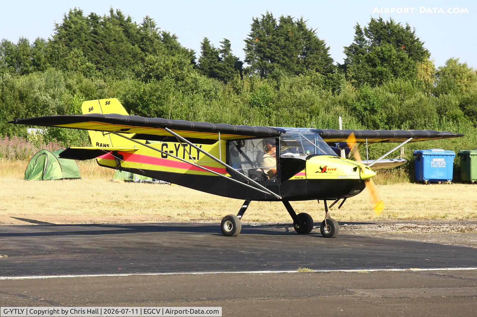 G-YTLY, 2011 Rans S-6ES Coyote II, c/n LAA204-14925, Sleapkosh 26, day 2, 11/07/26