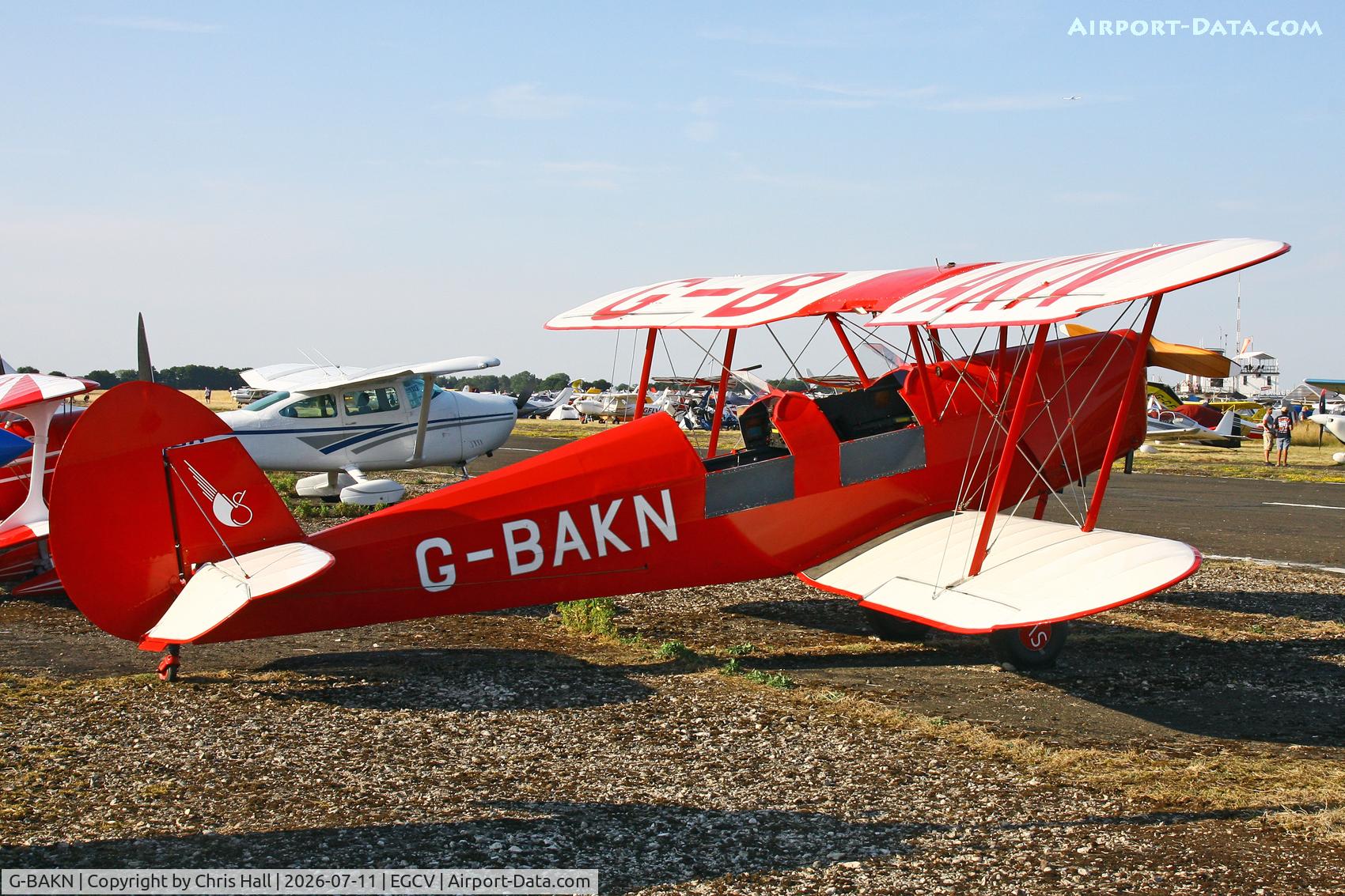 G-BAKN, 1946 Stampe-Vertongen SV-4C, c/n 348, Sleapkosh 26, day 2, 11/07/26
