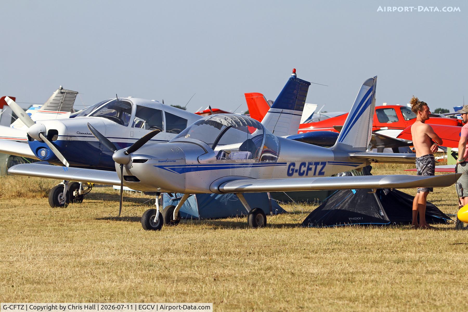 G-CFTZ, 2009 Aerotechnik EV-97 Eurostar, c/n LAA 315-14857, Sleapkosh 26, day 2, 11/07/26