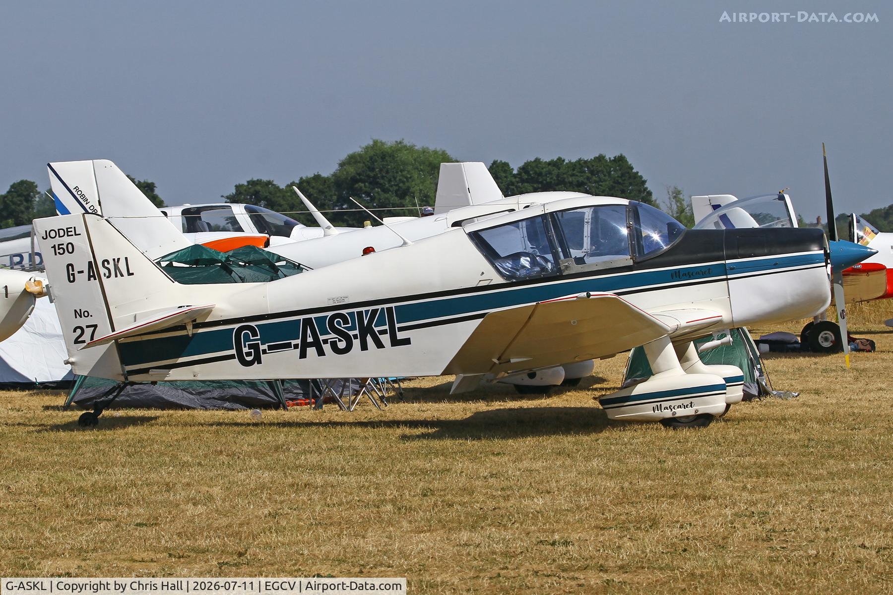 G-ASKL, 1963 SAN Jodel D-150 Mascaret, c/n 27, Sleapkosh 26, day 2, 11/07/26