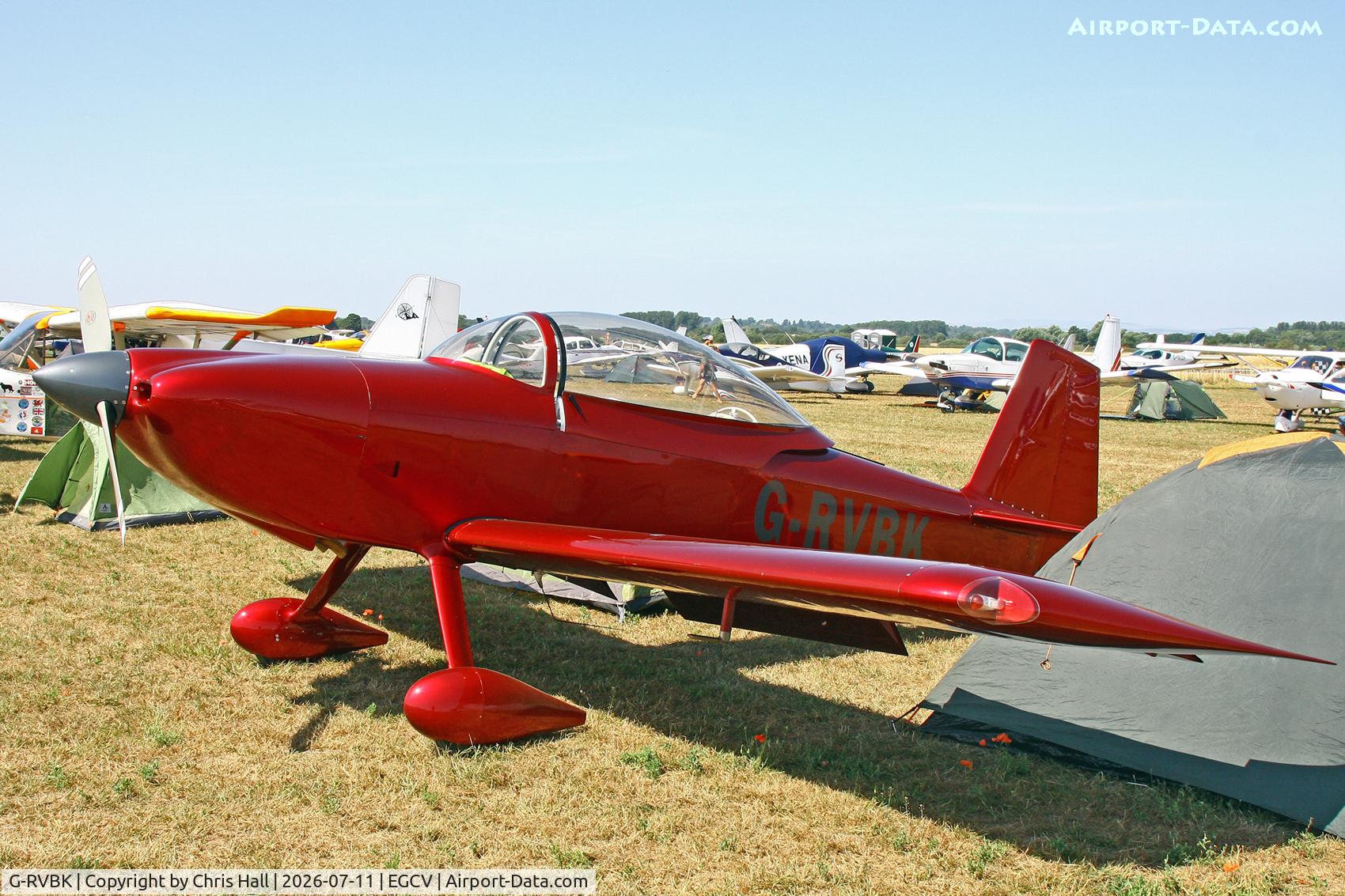 G-RVBK, 2025 Vans RV-8, c/n PFA 303-14243, Sleapkosh 26, day 2, 11/07/26