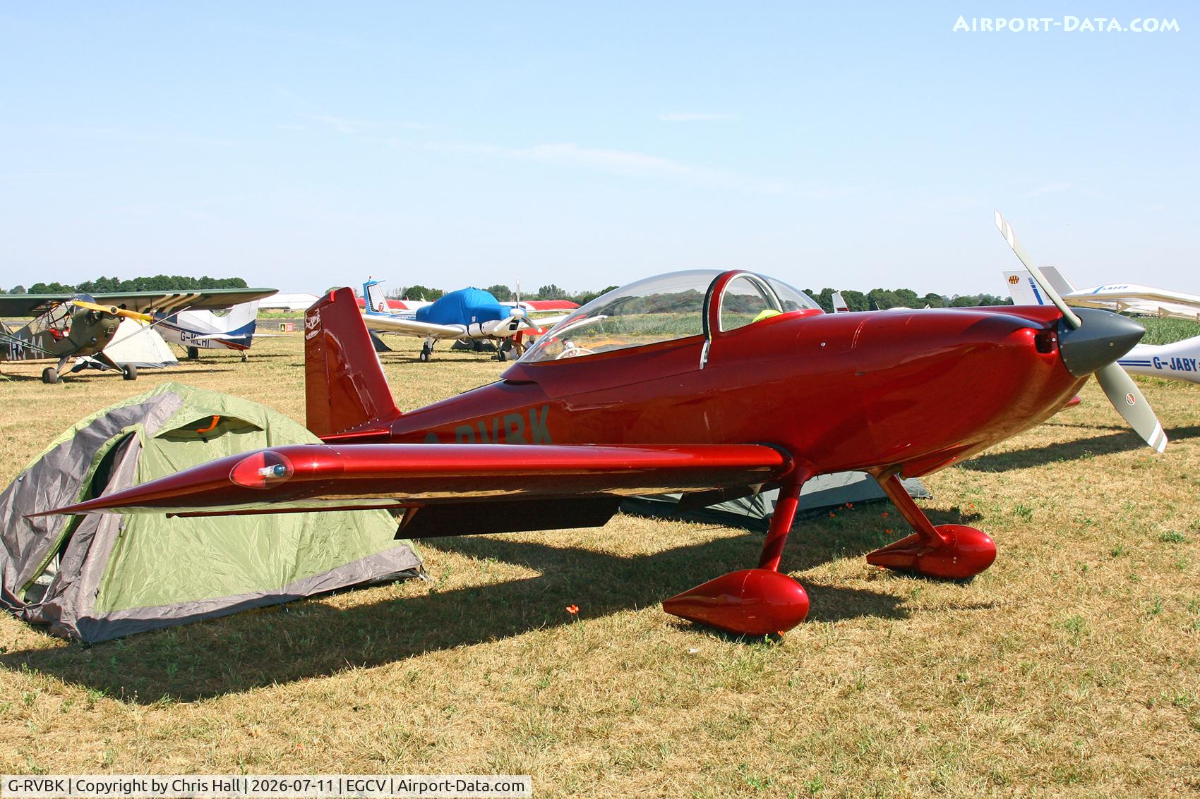 G-RVBK, 2025 Vans RV-8, c/n PFA 303-14243, Sleapkosh 26, day 2, 11/07/26